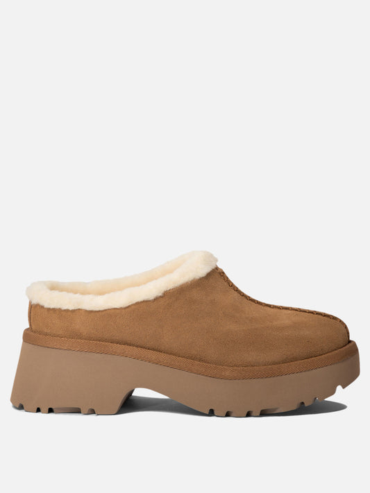 Slipper 100% leather - 100% eva  Beige - Ugg Donna | PLP | VIETTI Online Store 
