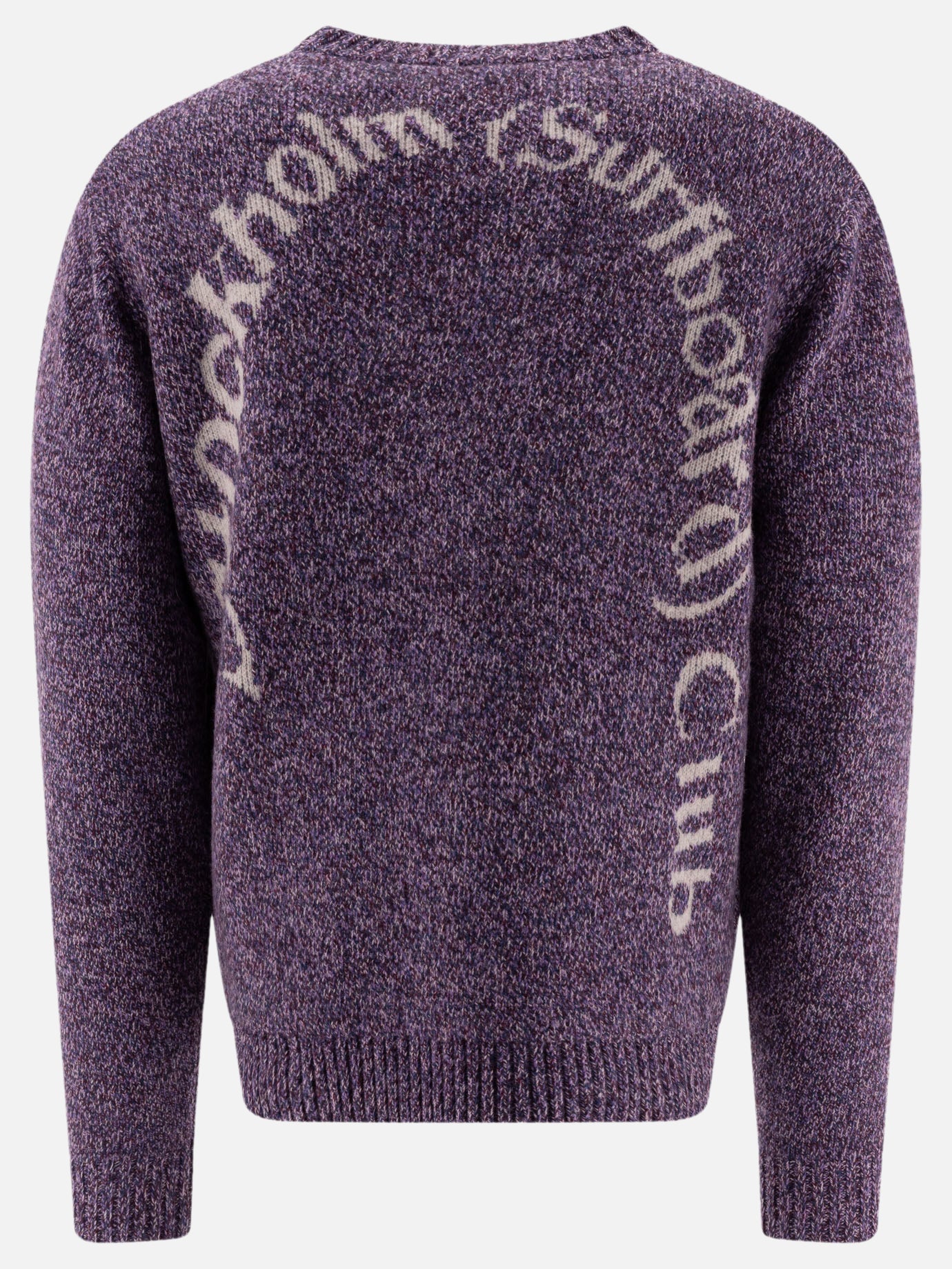 Stockholm Surfboard Club Mélange sweater Purple