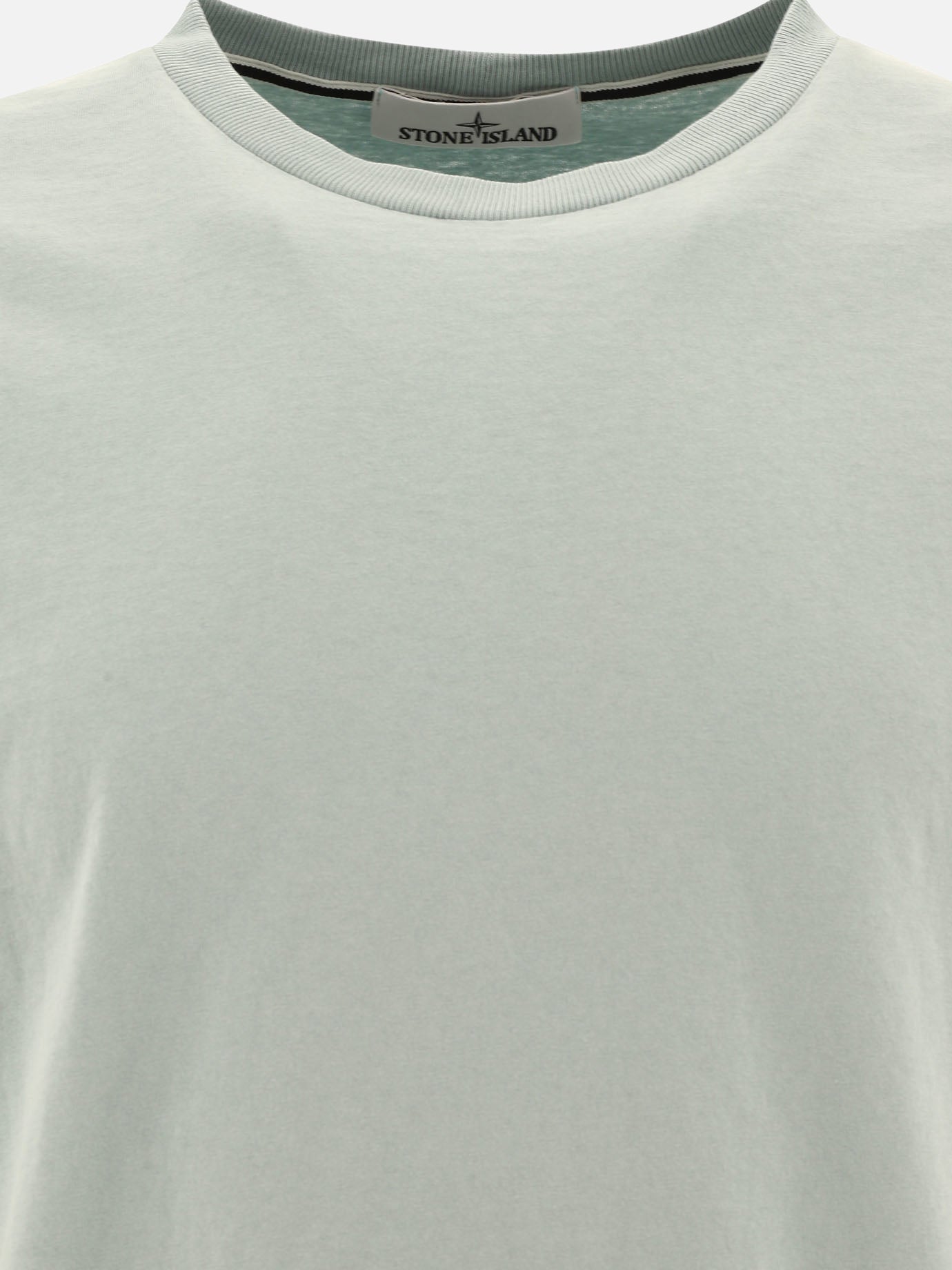 Stone Island "Compass" printed t-shirt Light blue