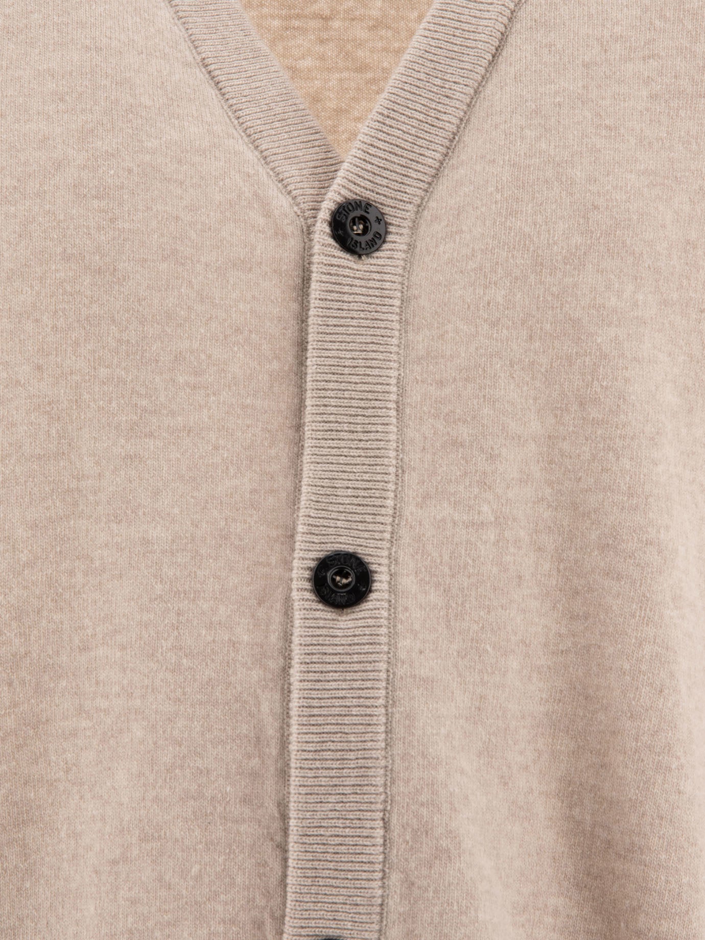 Stone Island "Compass" cardigan Beige