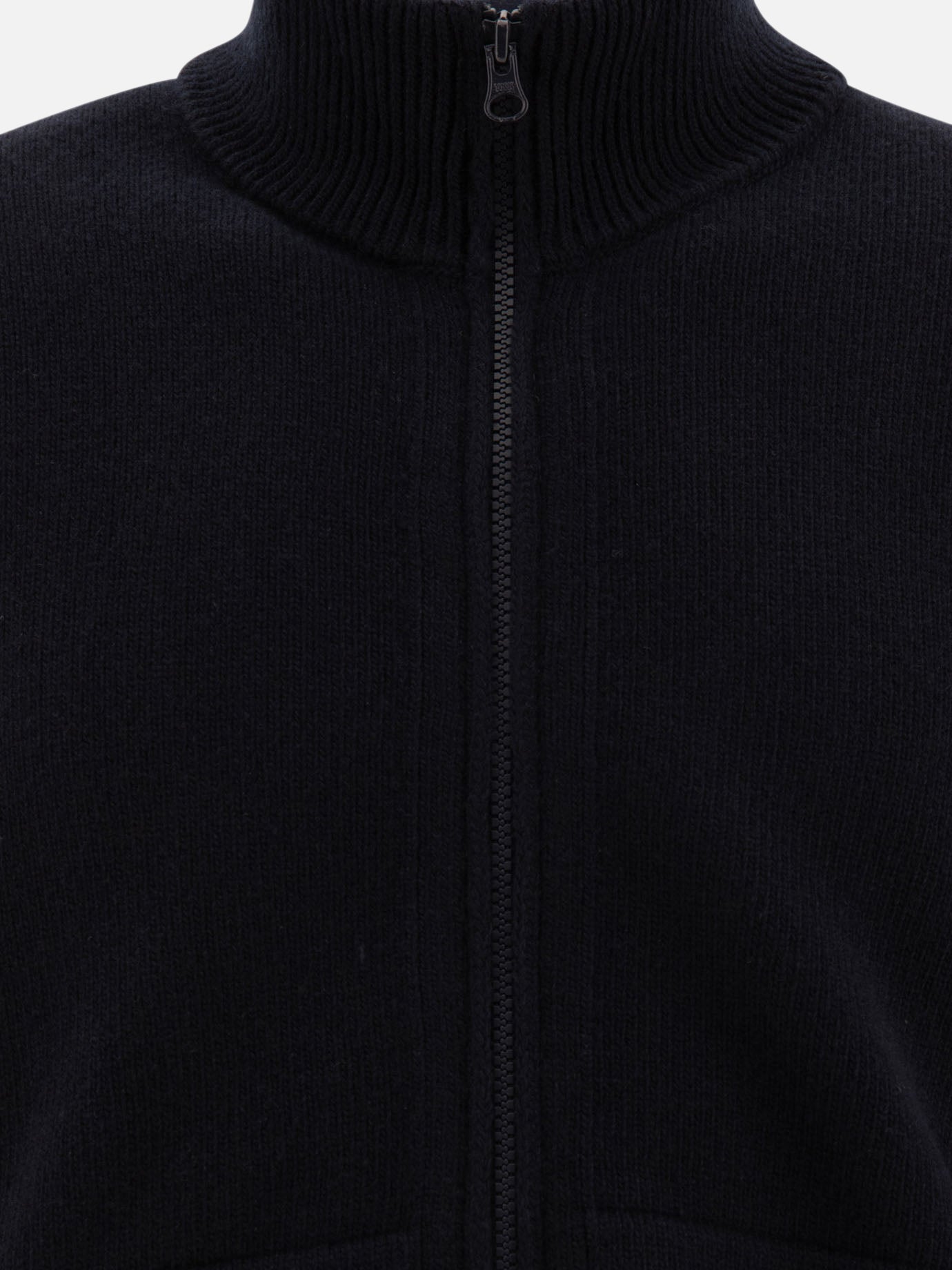 Stone Island "Ghost" zippered sweater Blue