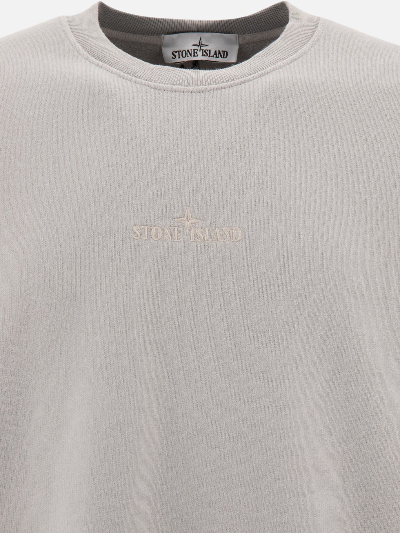 Sweatshirt with embroidered logo