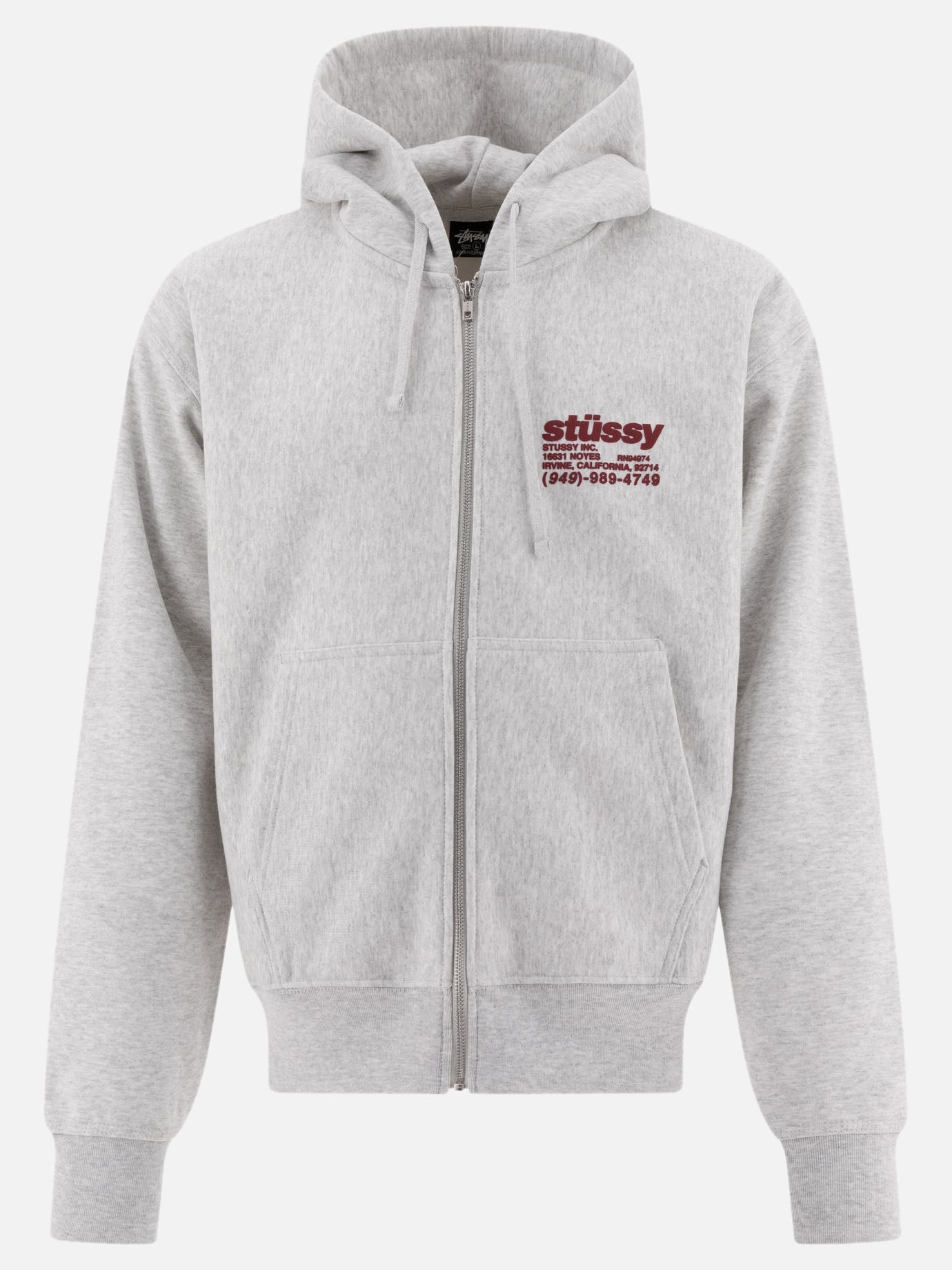 Stüssy "DNA" hoodie Grey