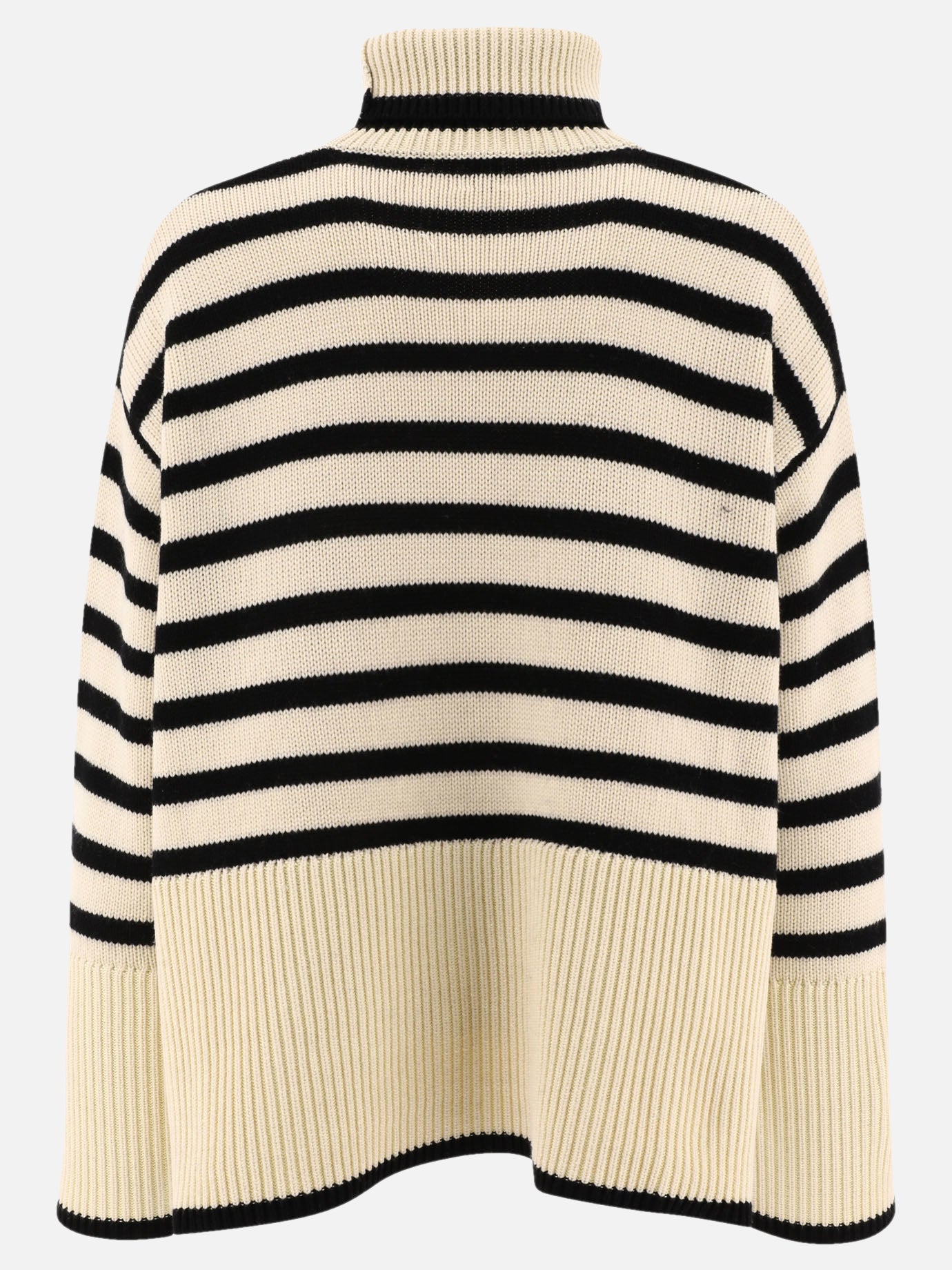 Toteme "Signature Stripe" turtleneck sweater White