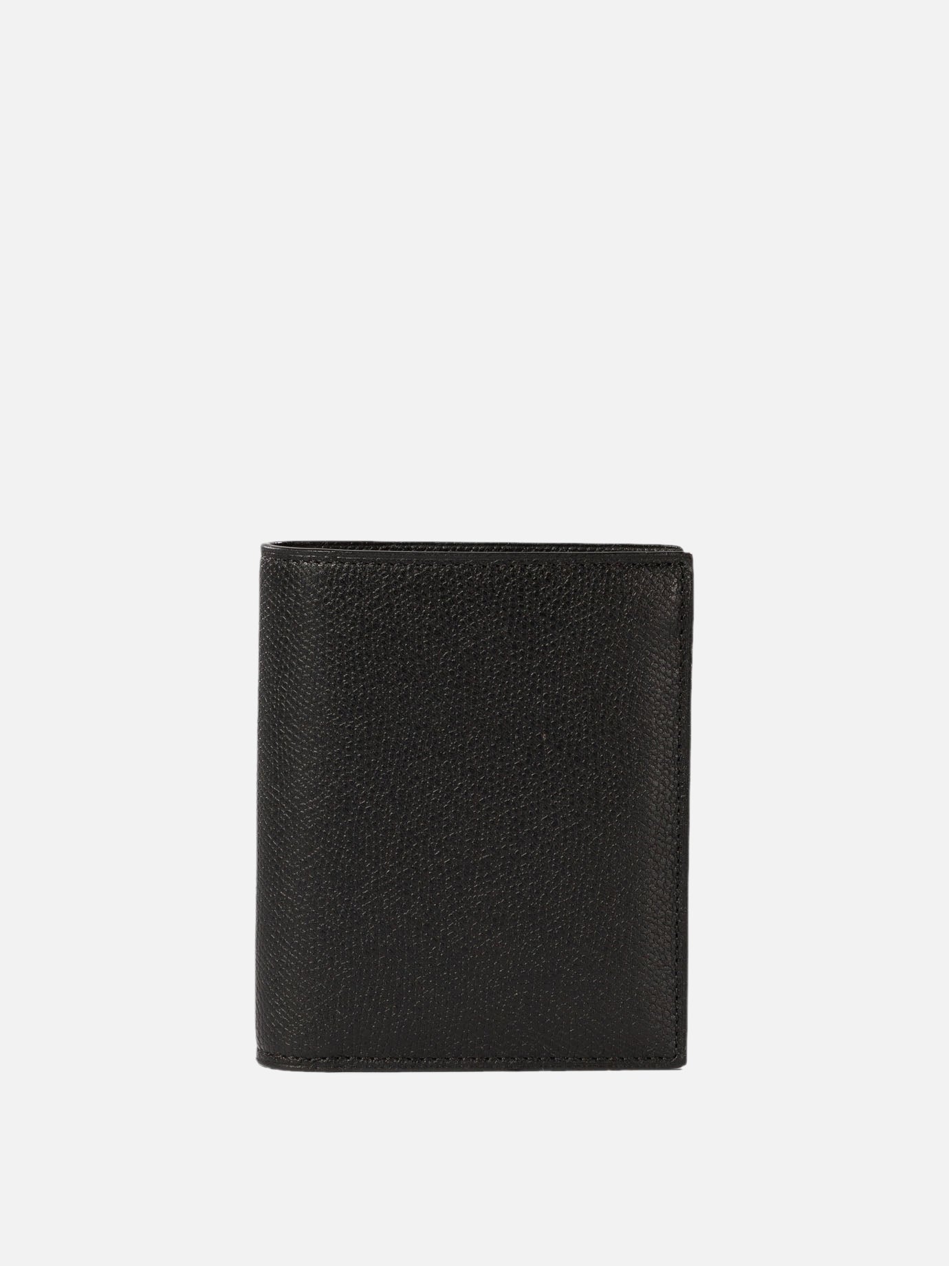 Valextra "3 CC" compact wallet Black