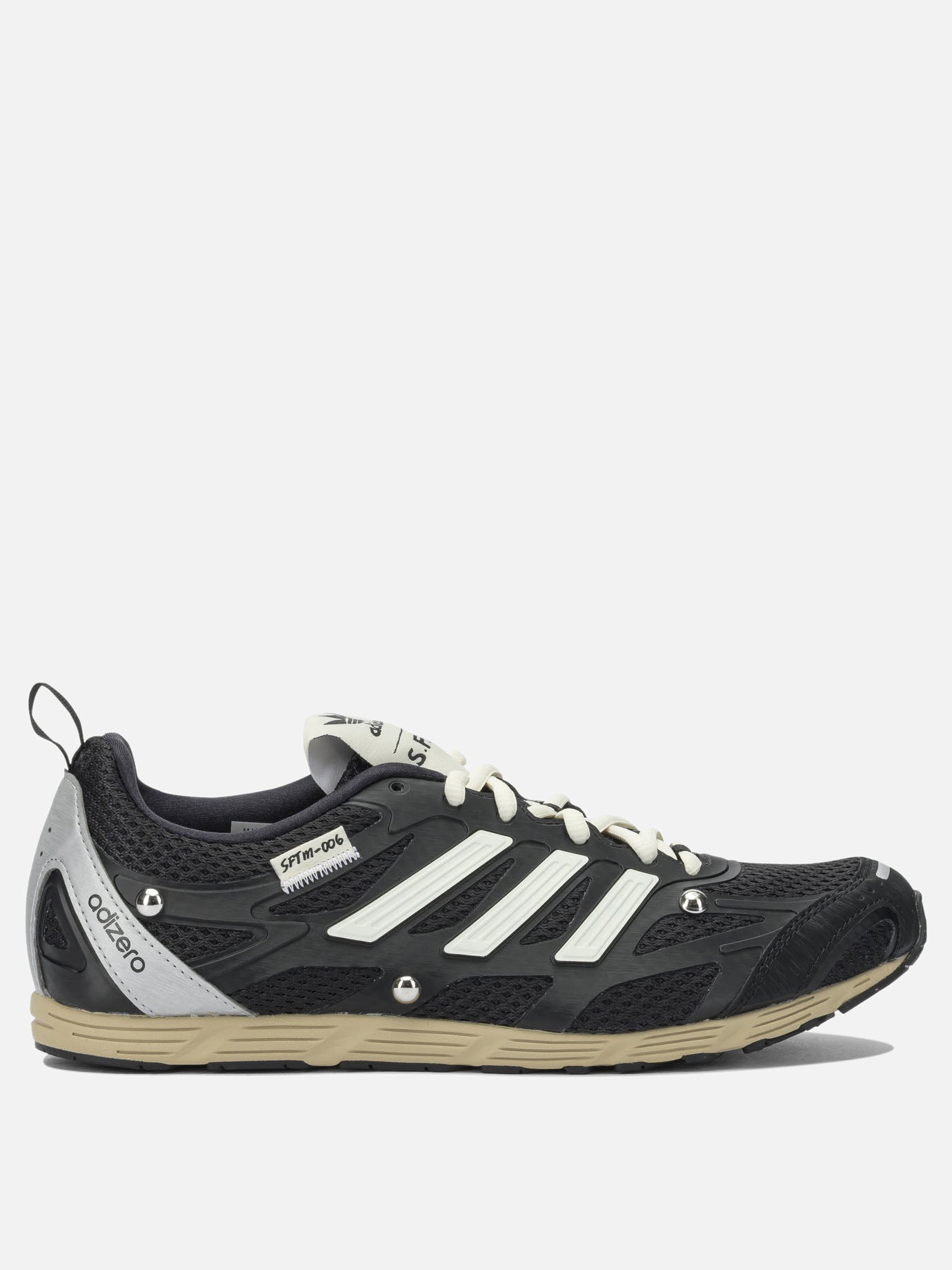 Low top sneakers 50% leather 50% mesh - 100% rubber  Black - Adidas Originals Men | PDP | VIETTI Online Store | Zoom-Modal
