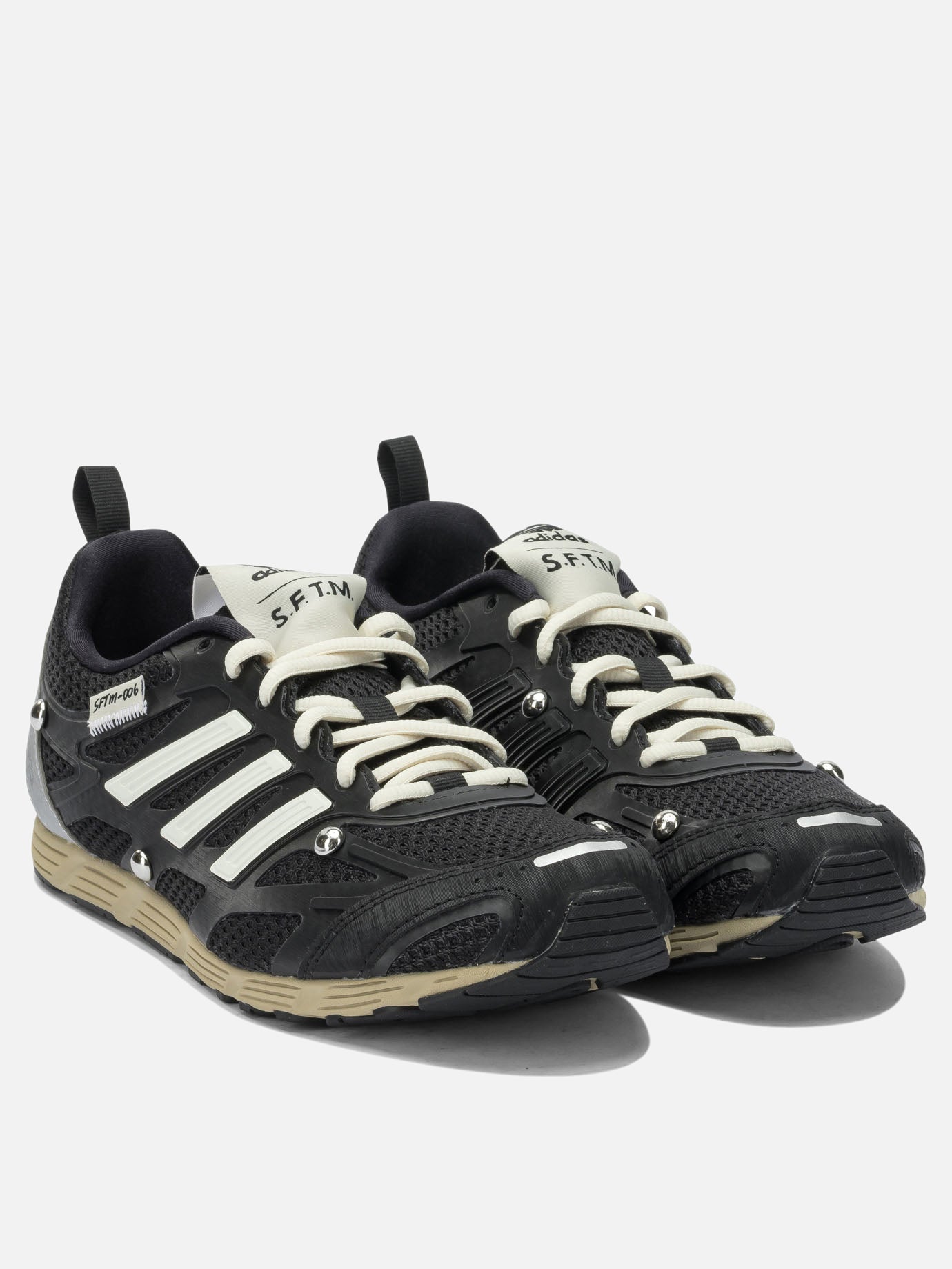 Low top sneakers 50% leather 50% mesh - 100% rubber  Black - Adidas Originals Men | PDP | VIETTI Online Store | Zoom-Modal_2
