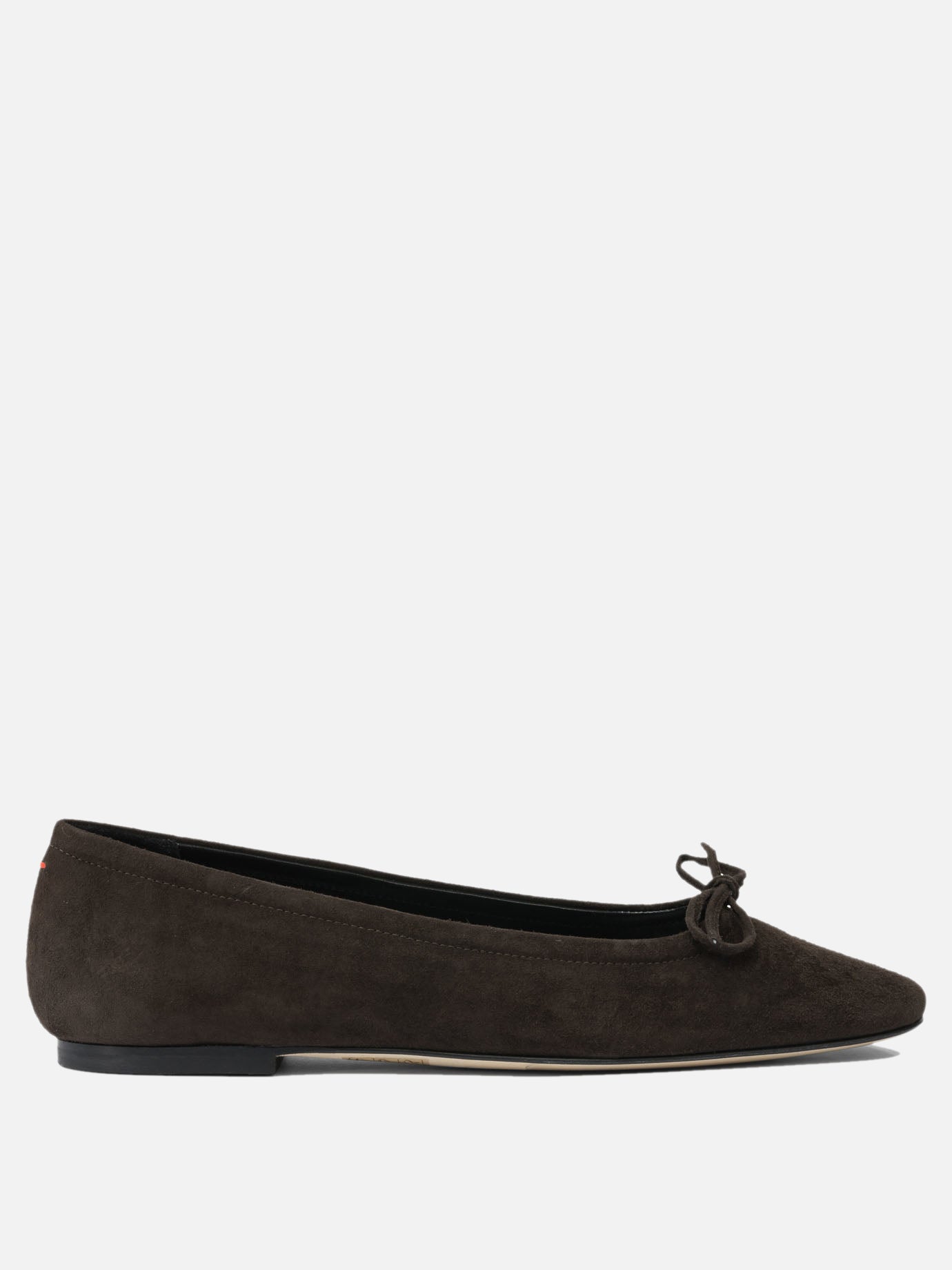Classic ballet flats 100% leather - 100% leather  Brown - Aeyde Women | PDP | VIETTI Online Store | thumbnail