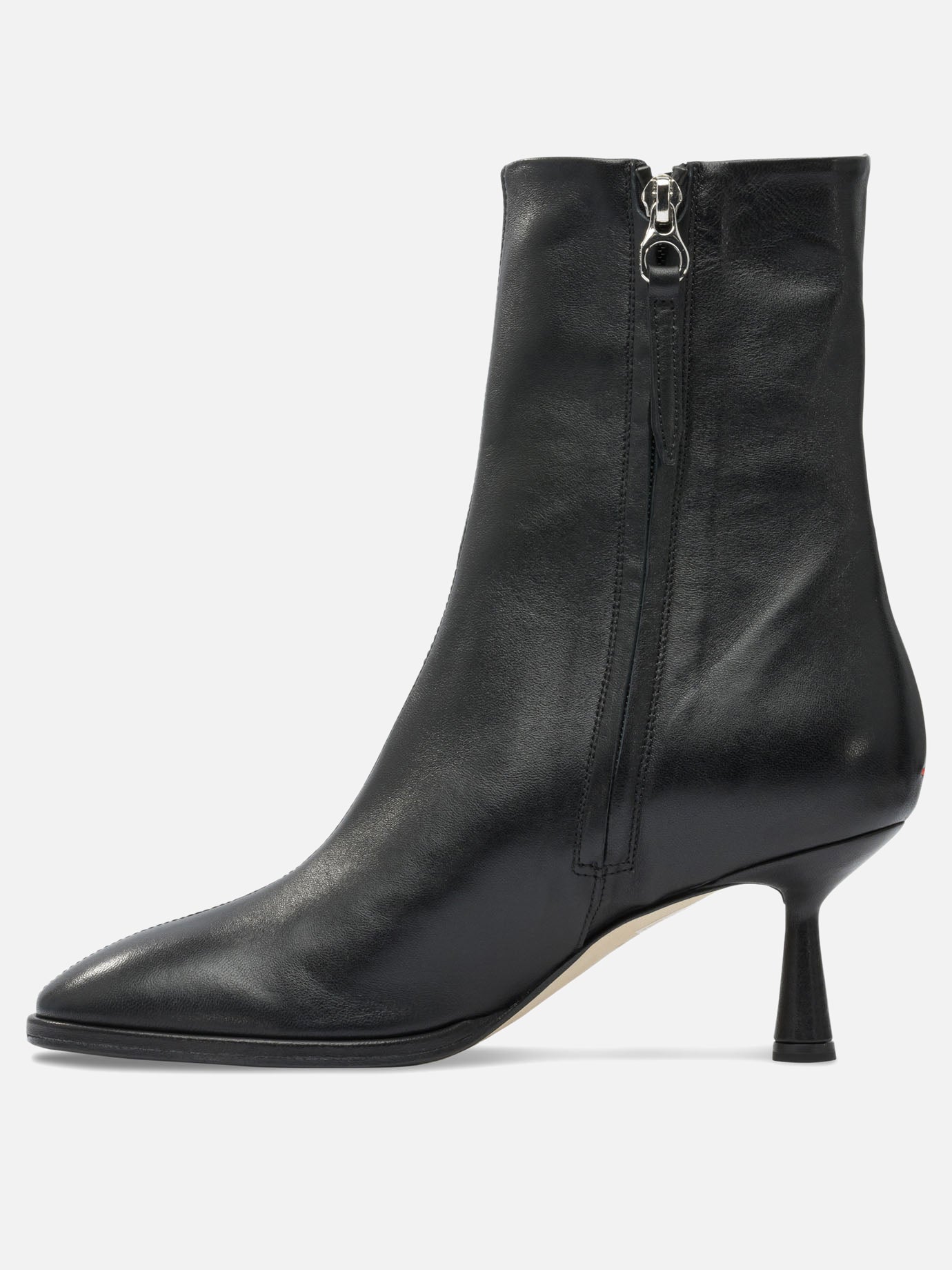 Zipped boots 100% leather - 100% leather  Black - Aeyde Women | PDP | VIETTI Online Store | Zoom-Modal_3
