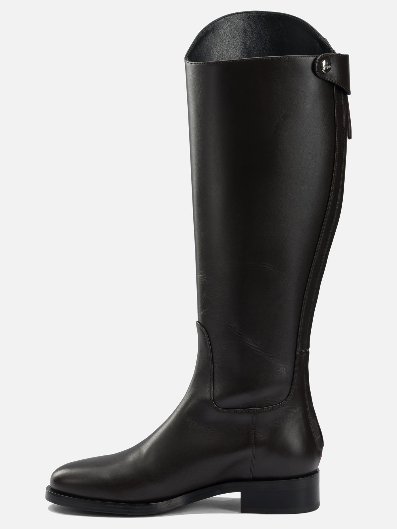 Knee-high 100% leather - 70% leather 30% rubber  Brown - Aeyde Women | PDP | VIETTI Online Store | thumbnail_3