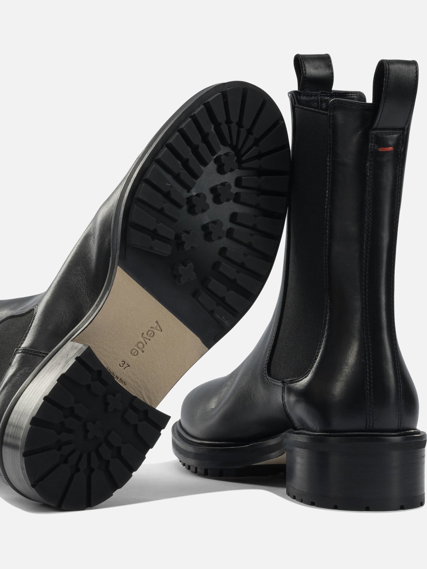 Stivaletti Chelsea 100% leather - 100% rubber  Nero - Aeyde Donna | PDP | VIETTI Online Store | thumbnail_5