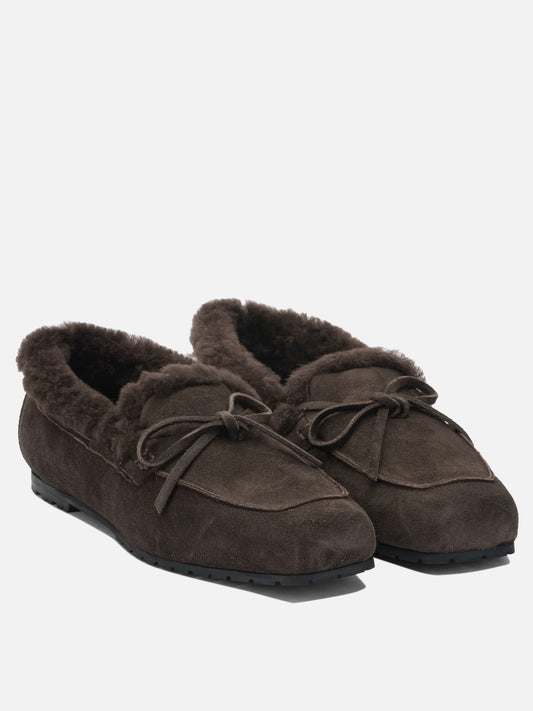Mocassini 100% cow suede leather - 100% leather  Marrone - Aeyde Donna | PLP | VIETTI Online Store | 2
