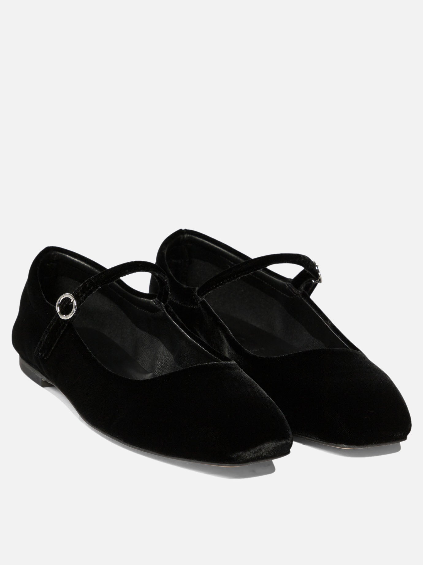 Ballerine Mary Jane 100% velvet - 100% leather  Nero - Aeyde Donna | PDP | VIETTI Online Store | thumbnail_2