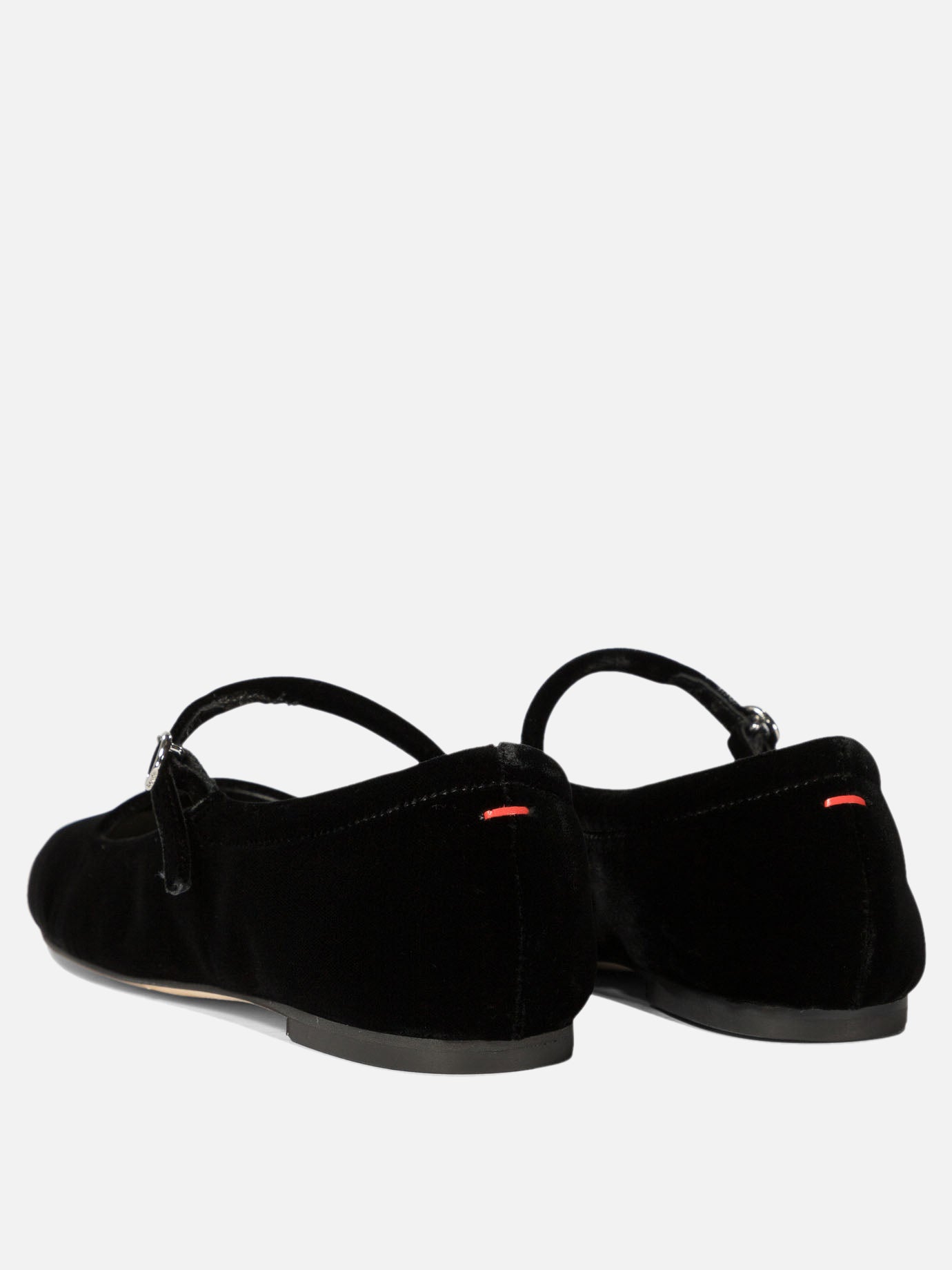 Ballerine Mary Jane 100% velvet - 100% leather  Nero - Aeyde Donna | PDP | VIETTI Online Store | thumbnail_4