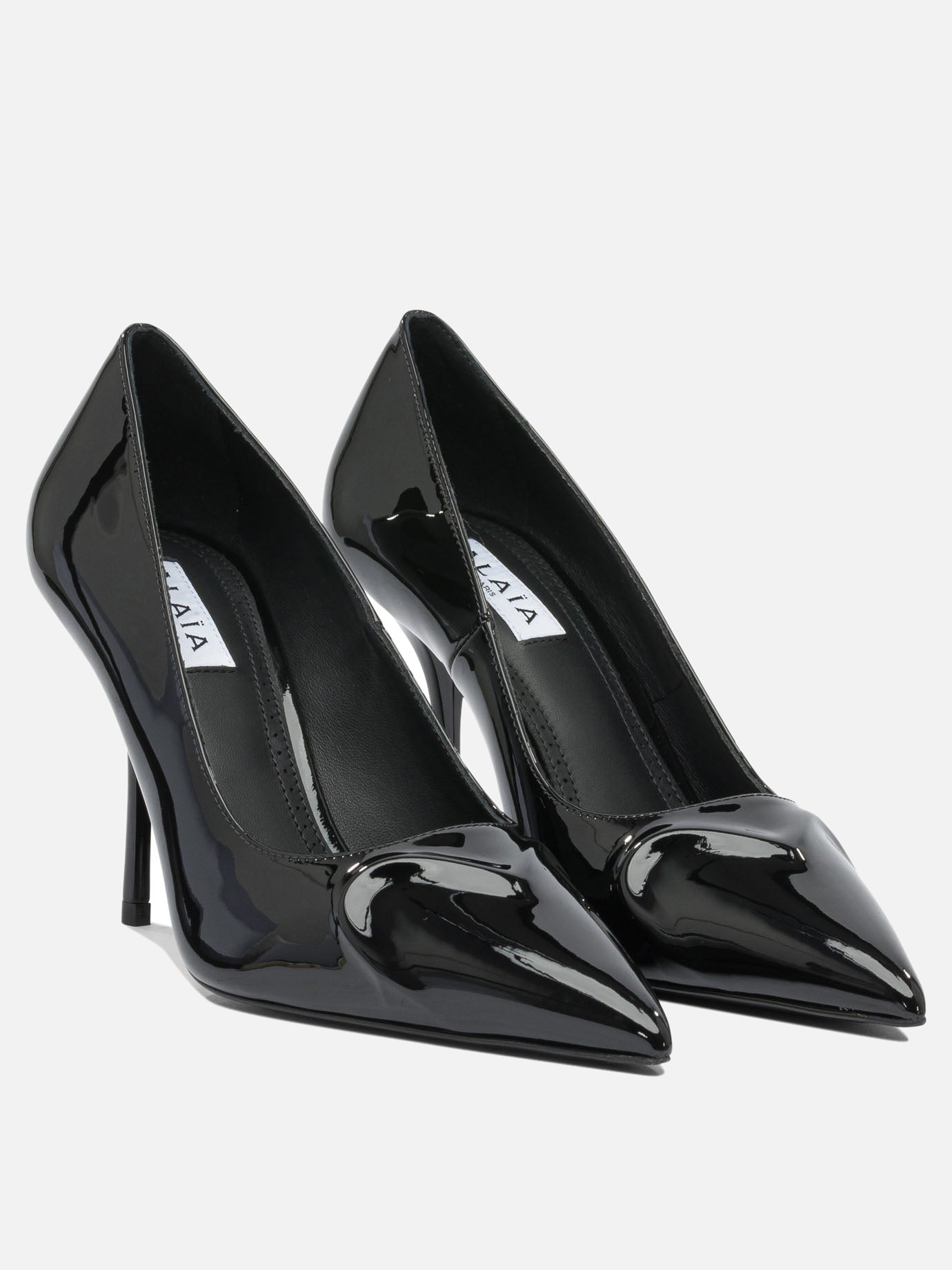 Pumps 100% patent calf leather - 100% leather  Black - Alaïa Women | PDP | VIETTI Online Store | thumbnail_2