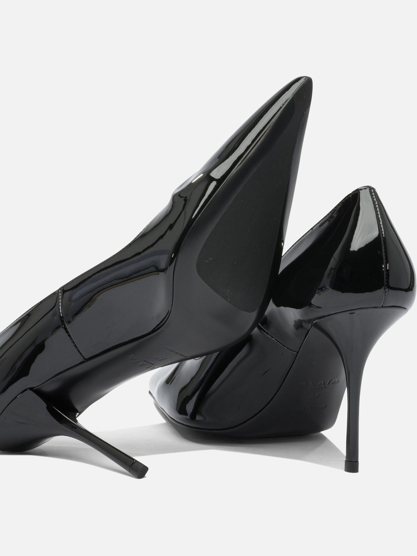 Pumps 100% patent calf leather - 100% leather  Black - Alaïa Women | PDP | VIETTI Online Store | Zoom-Modal_5
