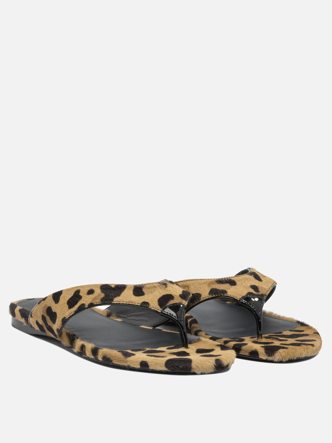 Sandali bassi 100% leather - 100% leather  Marrone - Alaïa Donna | PDP | VIETTI Online Store | thumbnail_2