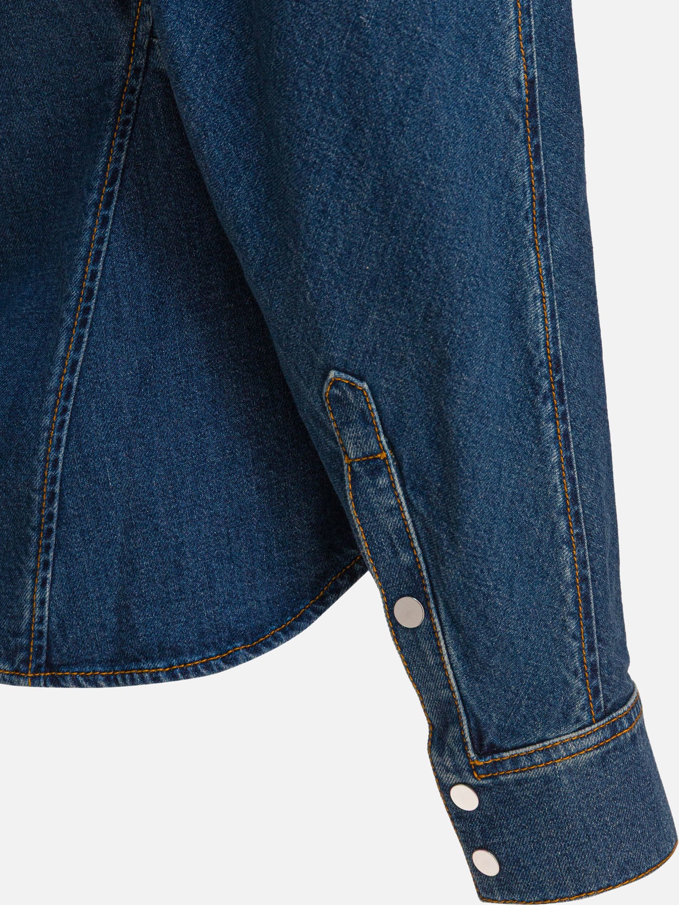 Camicie casual Solid colour  Blu - Alaïa Donna | PDP | VIETTI Online Store | thumbnail_4