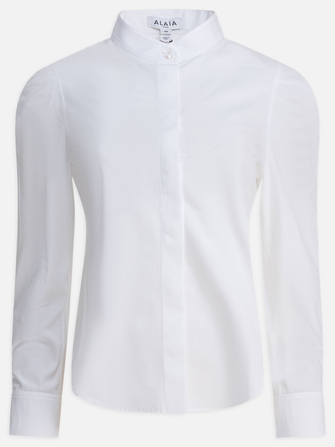 Casual shirts Solid colour  White - Alaïa Women | PDP | VIETTI Online Store | Zoom-Modal
