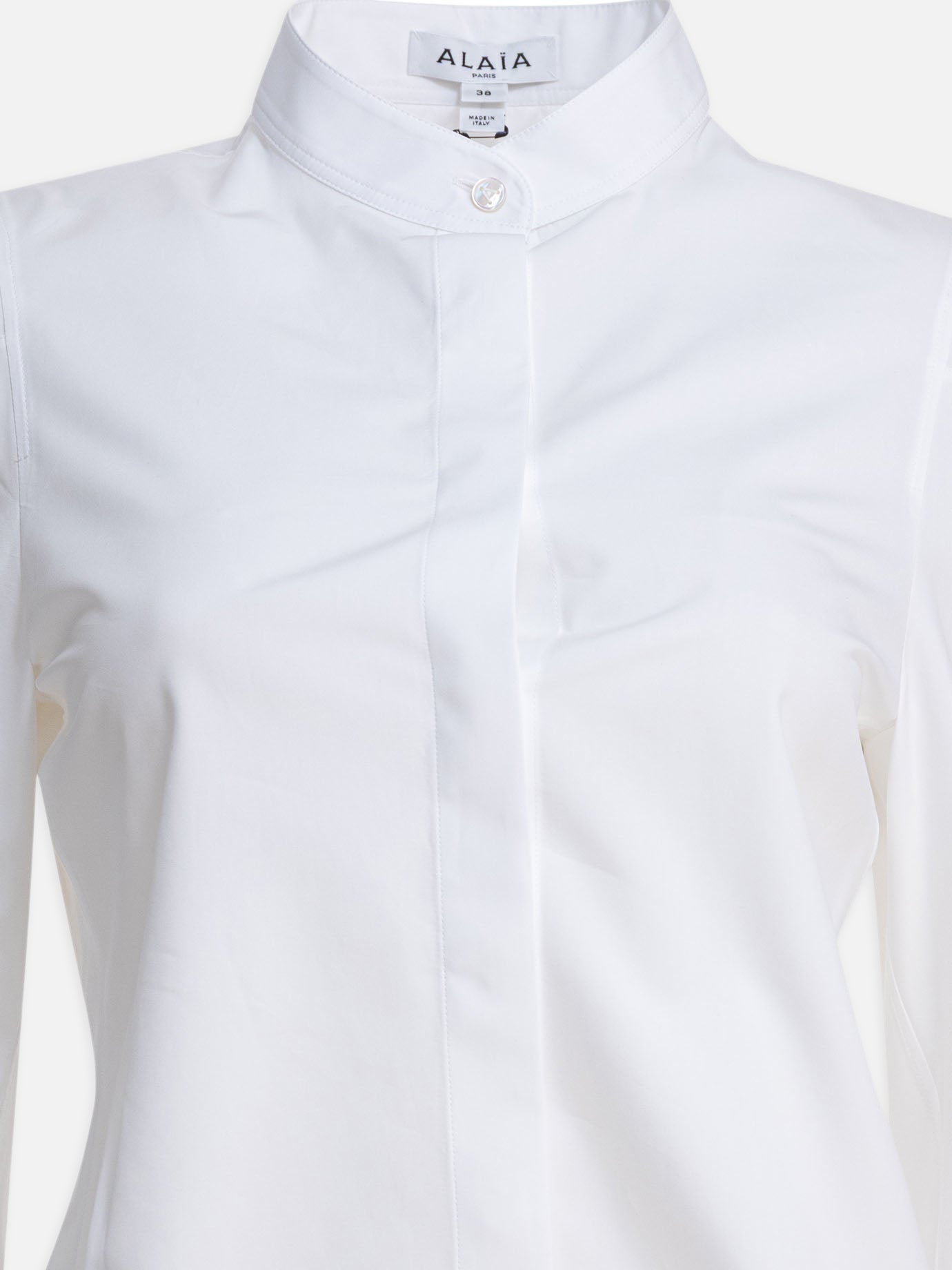 Casual shirts Solid colour  White - Alaïa Women | PDP | VIETTI Online Store | Zoom-Modal_3
