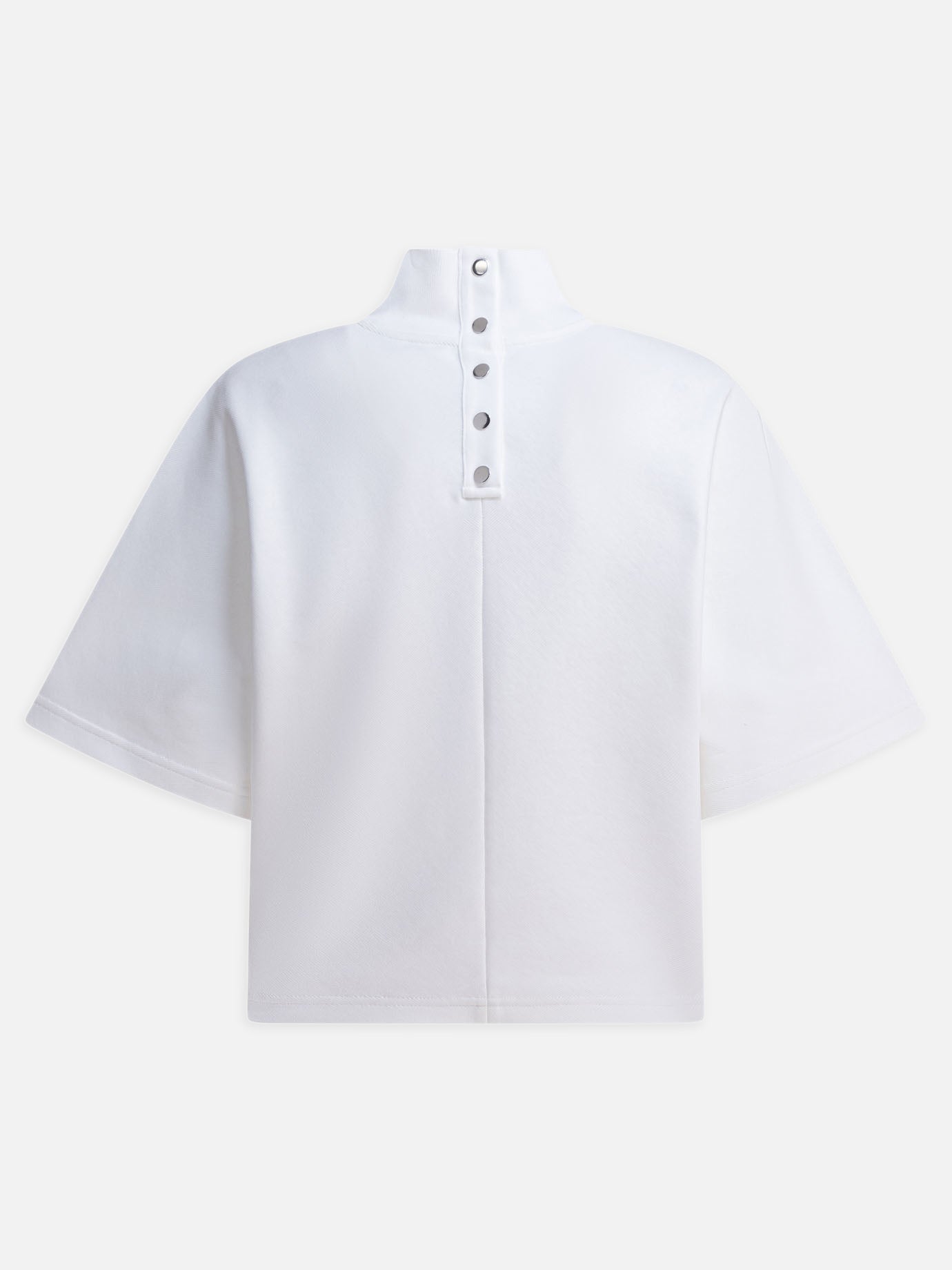 Mock neck t-shirts Solid colour  White - Alaïa Women | PDP | VIETTI Online Store | thumbnail_2