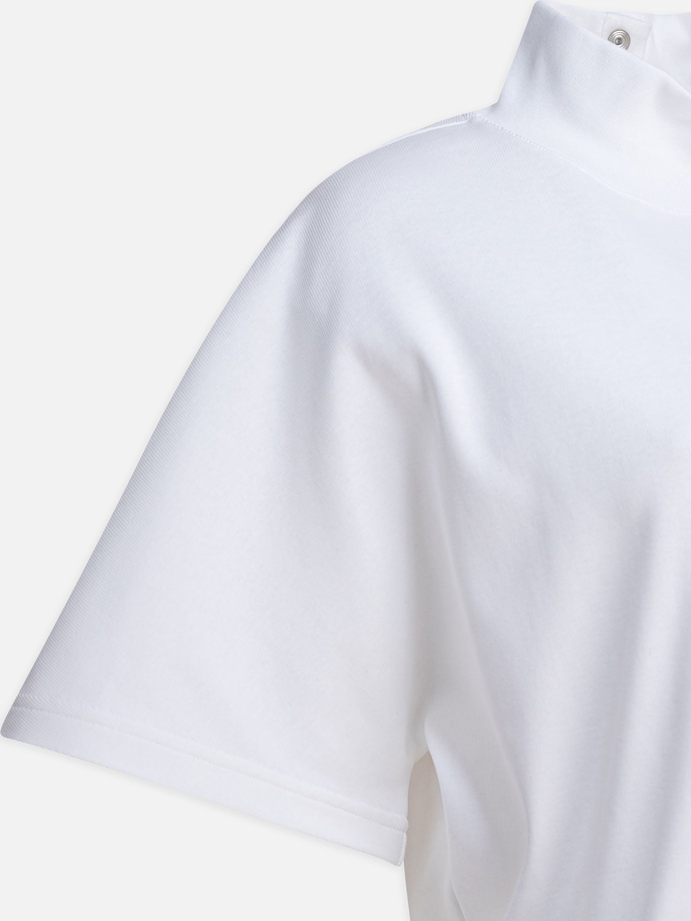 Mock neck t-shirts Solid colour  White - Alaïa Women | PDP | VIETTI Online Store | Zoom-Modal_4
