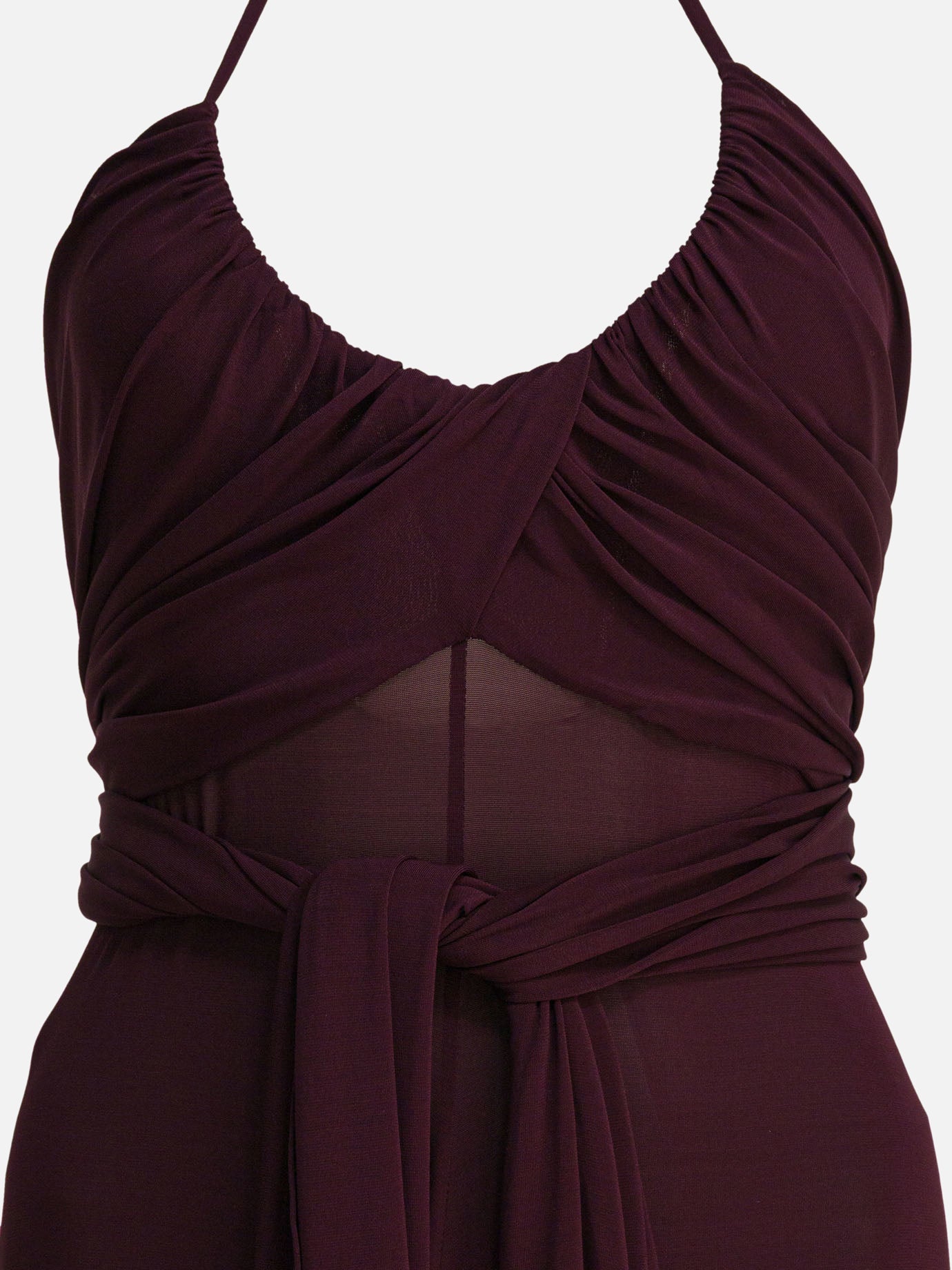 Abiti lunghi Solid colour  Bordeaux - Alaïa Donna | PDP | VIETTI Online Store | Zoom-Modal_4
