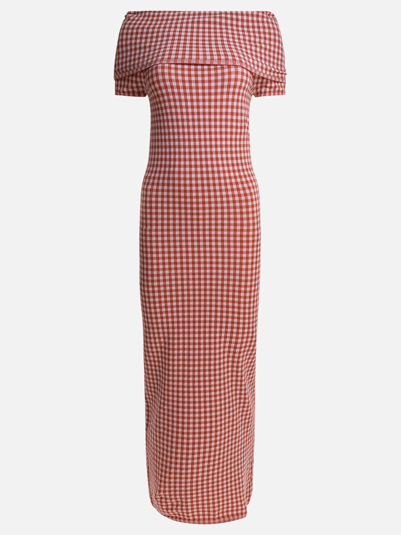 Midi dresses Gingham  Pink - Alaïa Women | PDP | VIETTI Online Store | Zoom-Modal
