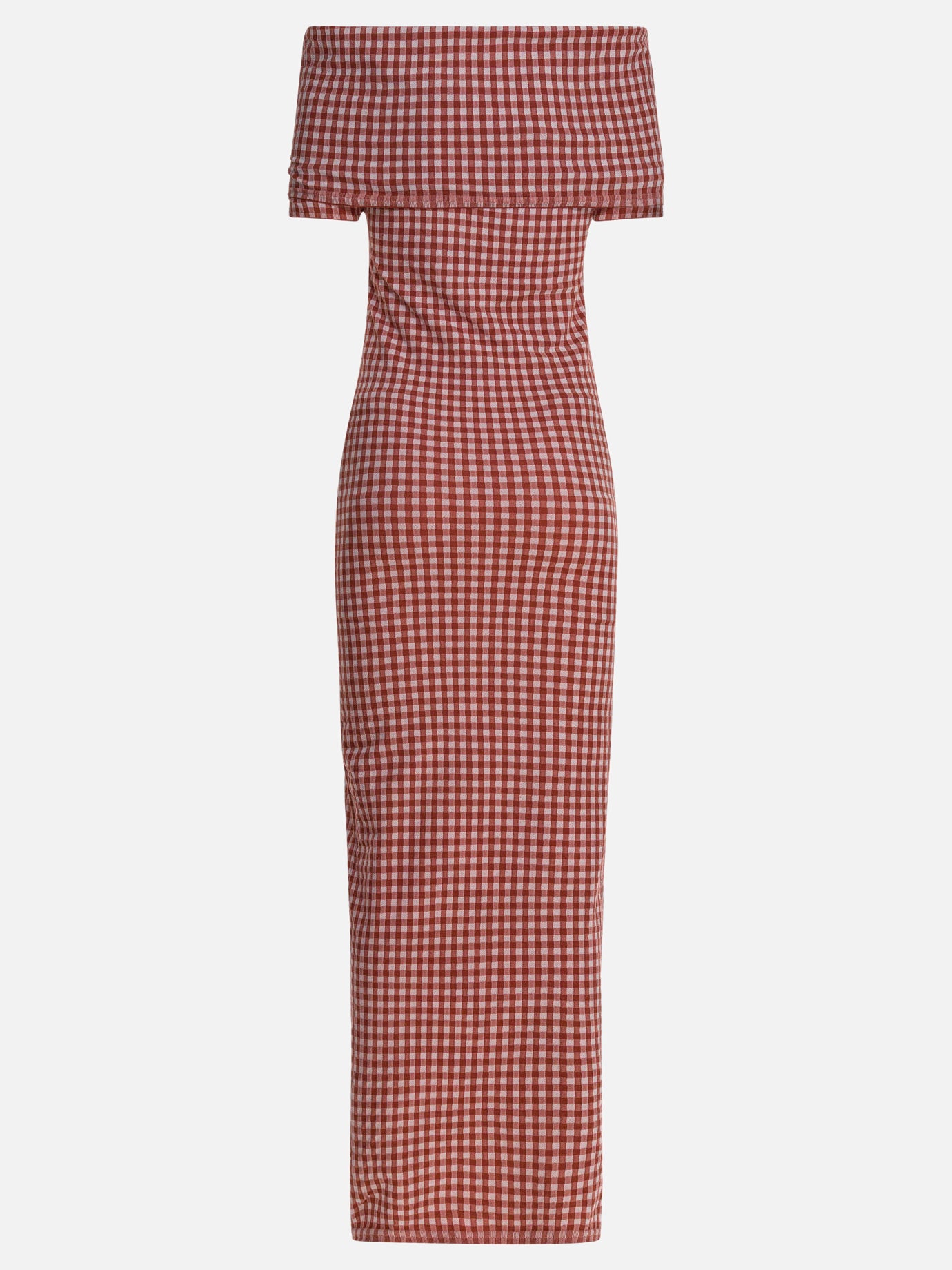 Midi dresses Gingham  Pink - Alaïa Women | PDP | VIETTI Online Store | Zoom-Modal_2
