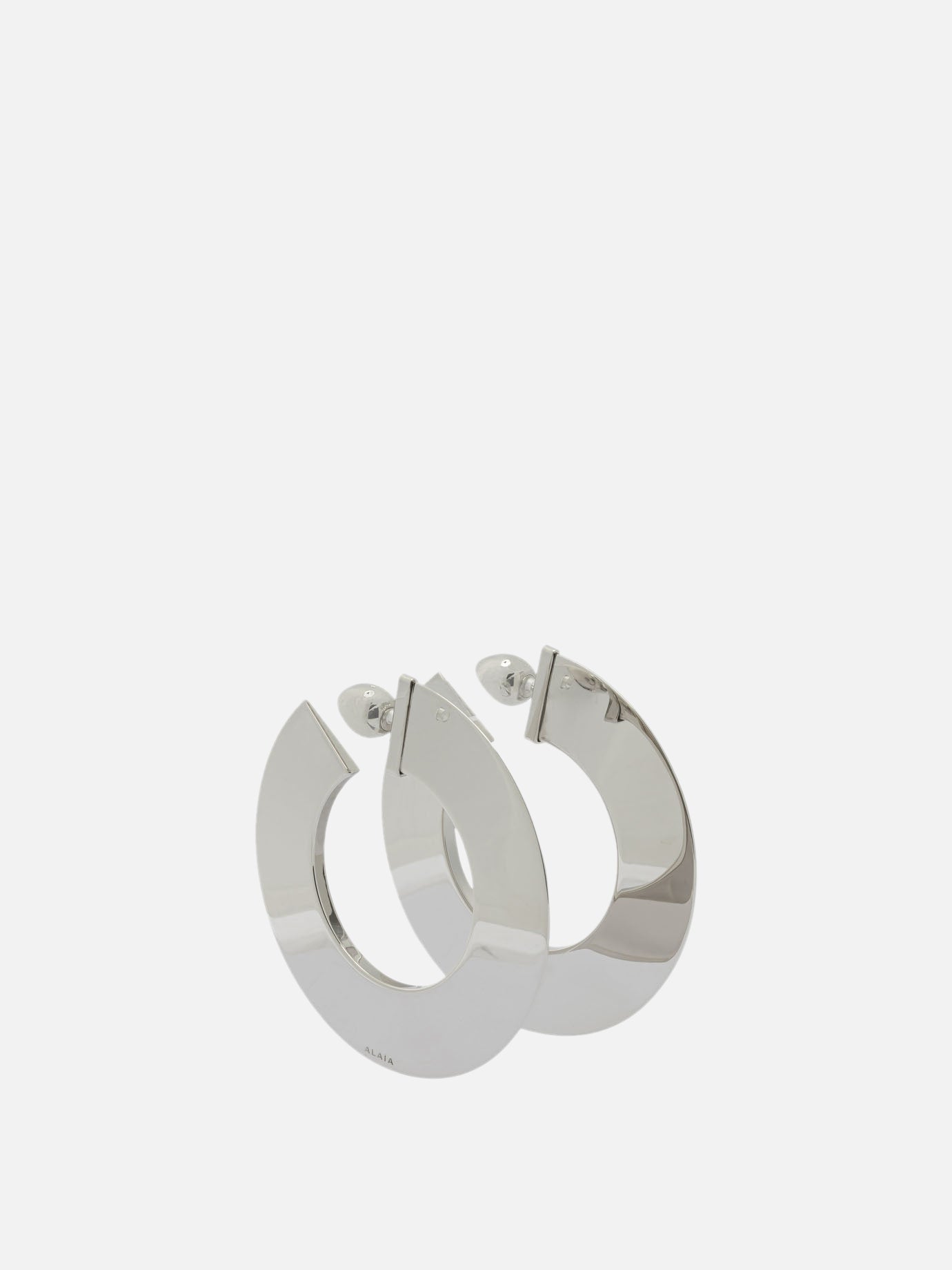 Earrings 100% brass  Silver - Alaïa Women | PDP | VIETTI Online Store | thumbnail