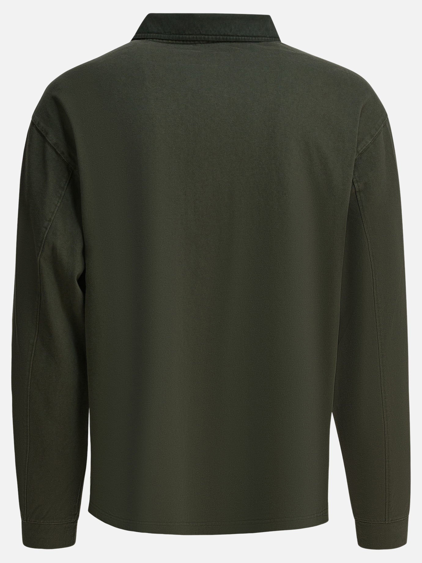 Polo shirts with buttons Solid colour  Green - Alex Mill Men | PDP | VIETTI Online Store | Zoom-Modal_2
