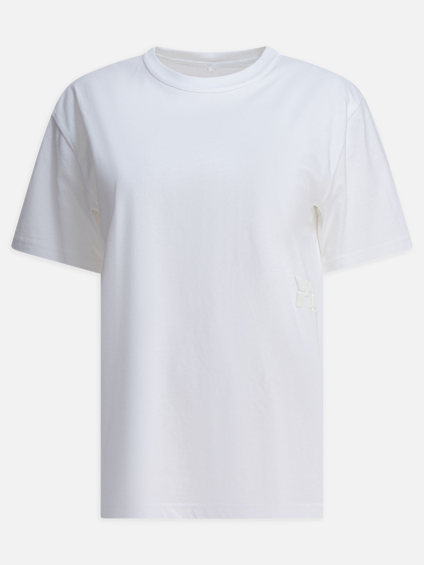 T-shirt girocollo Solid colour  Bianco - Alexander Wang Donna | PDP | VIETTI Online Store | Zoom-Modal
