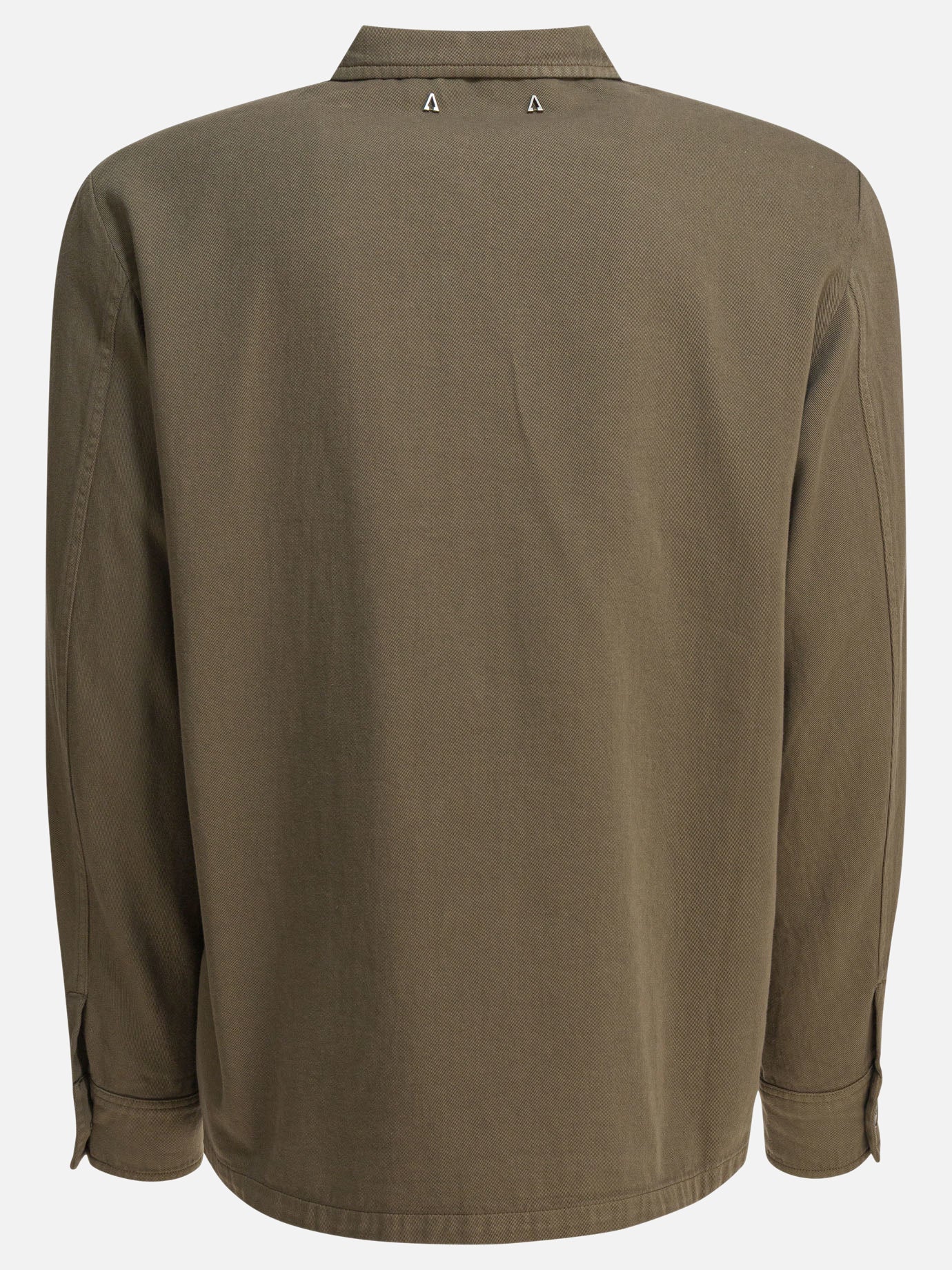 Giacche overshirt Solid colour  Verde - Altum Uomo | PDP | VIETTI Online Store | Zoom-Modal_2
