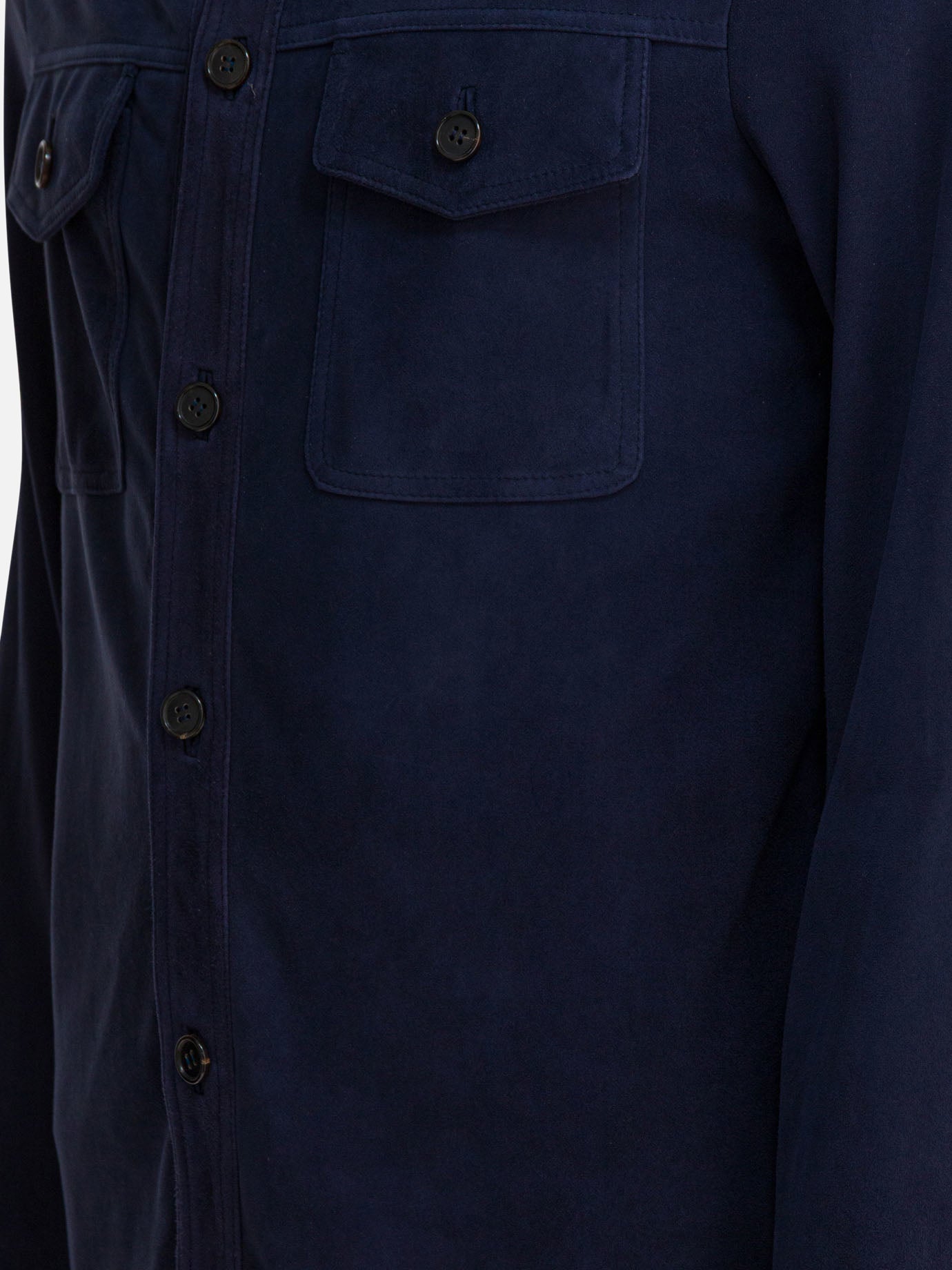 Giacche overshirt Solid colour  Blu - Altum Uomo | PDP | VIETTI Online Store | thumbnail_4
