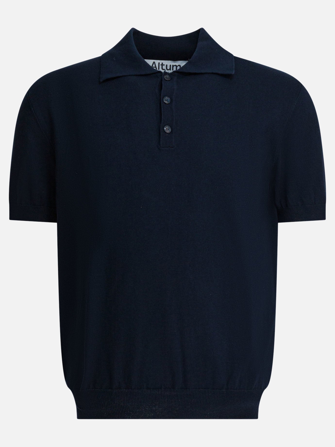 Polo shirts with buttons Solid colour  Blue - Altum Men | PDP | VIETTI Online Store | Zoom-Modal
