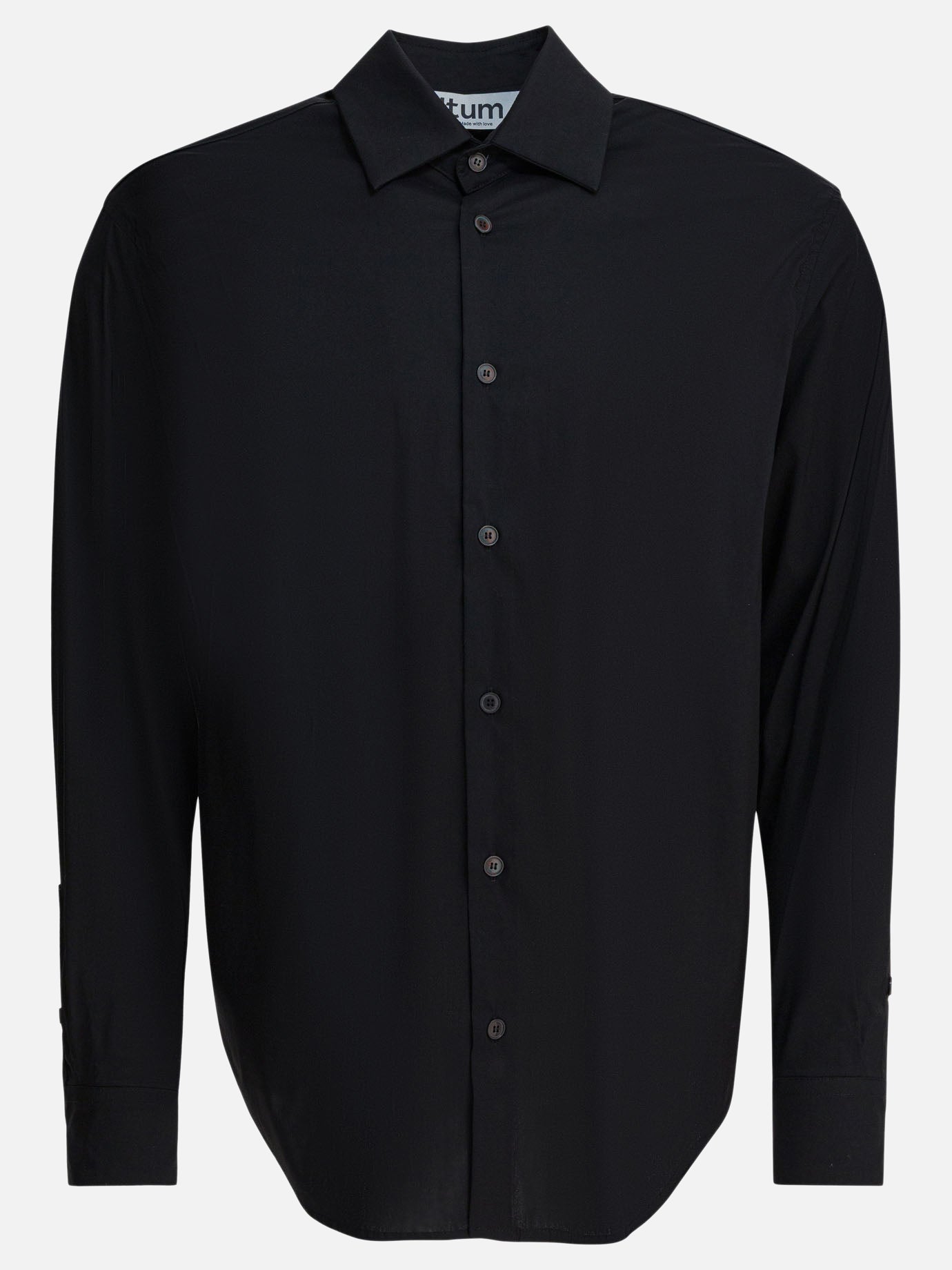 Camicie formali Solid colour  Nero - Altum Uomo | PDP | VIETTI Online Store | Zoom-Modal
