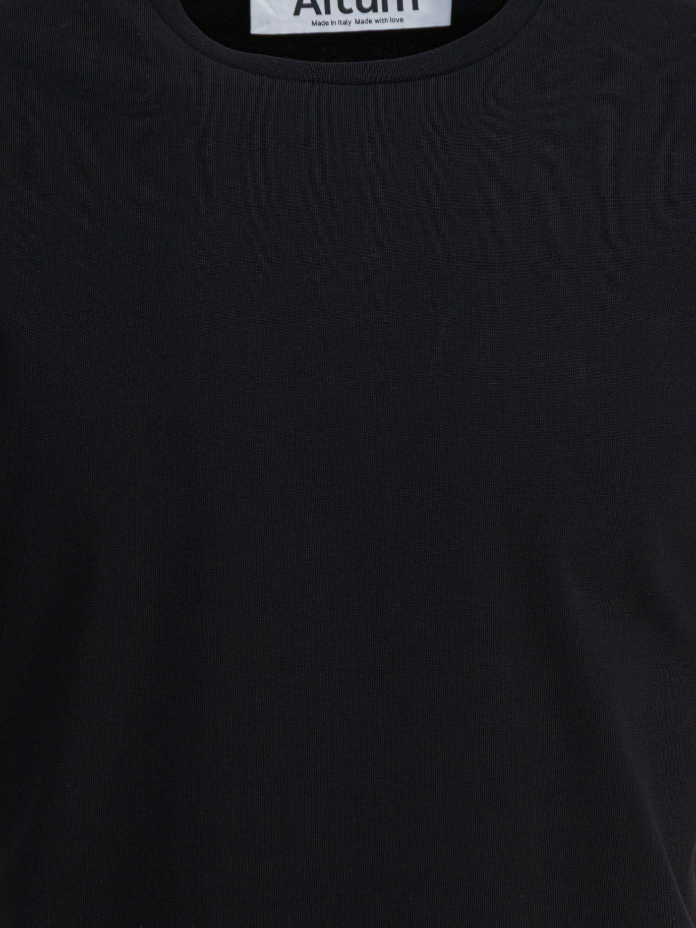 T-shirt girocollo Solid colour  Nero - Altum Uomo | PDP | VIETTI Online Store | thumbnail_3