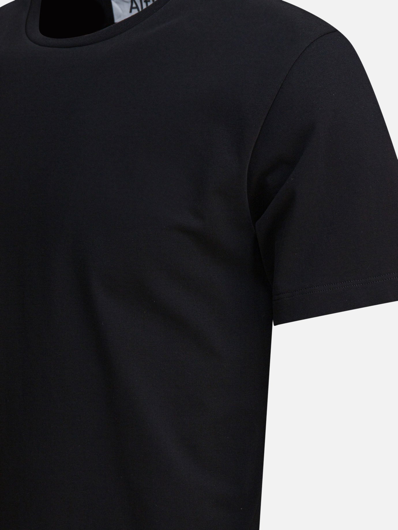 T-shirt girocollo Solid colour  Nero - Altum Uomo | PDP | VIETTI Online Store | Zoom-Modal_4
