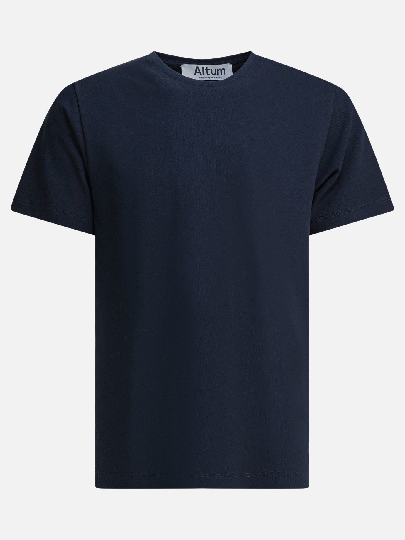 T-shirt girocollo Solid colour  Blu - Altum Uomo | PDP | VIETTI Online Store | Zoom-Modal
