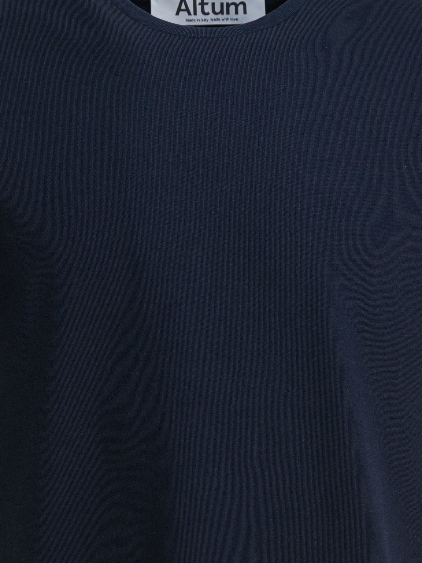 T-shirt girocollo Solid colour  Blu - Altum Uomo | PDP | VIETTI Online Store | thumbnail_3