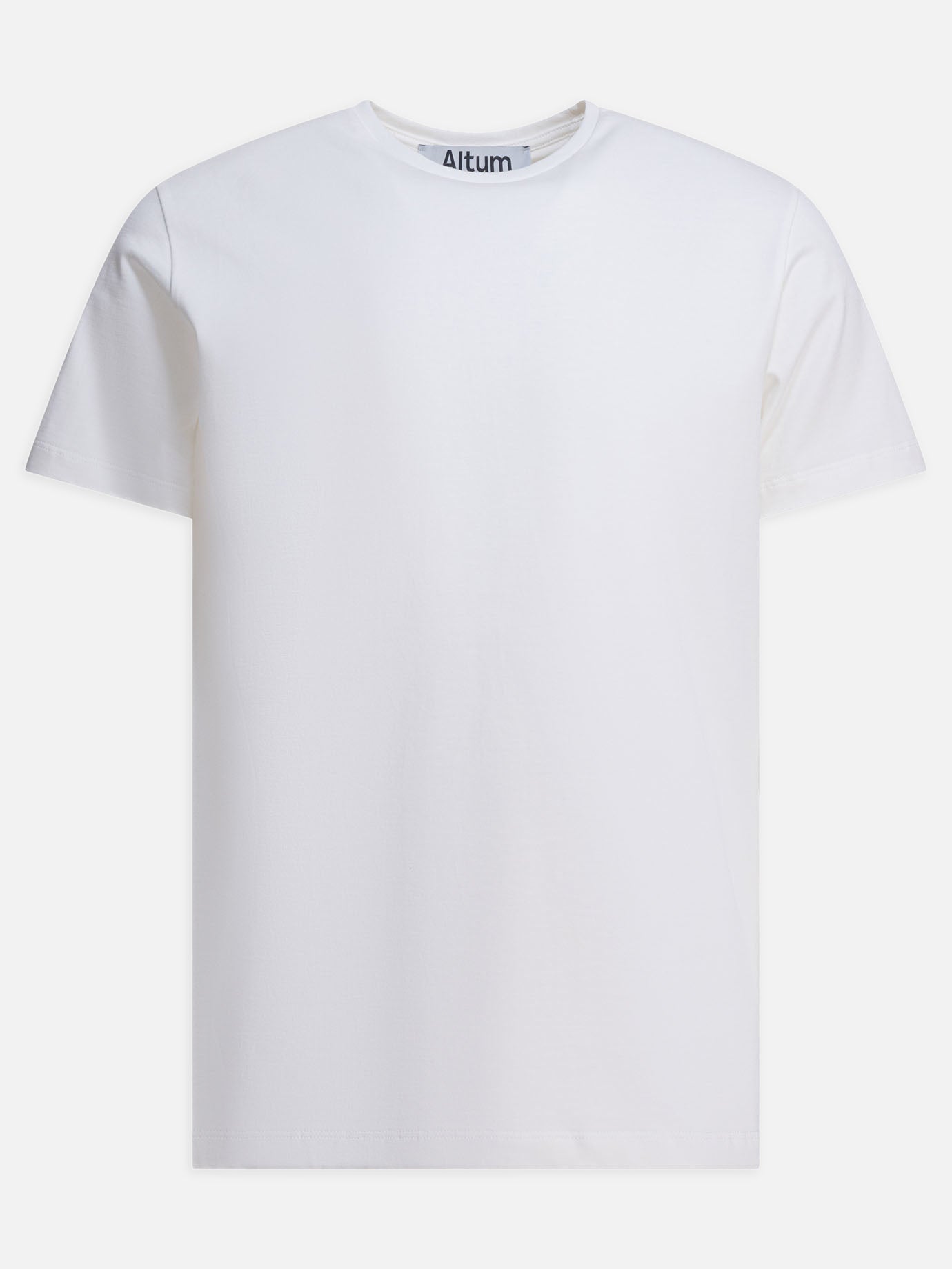 T-shirt girocollo Solid colour  Bianco - Altum Uomo | PDP | VIETTI Online Store | thumbnail