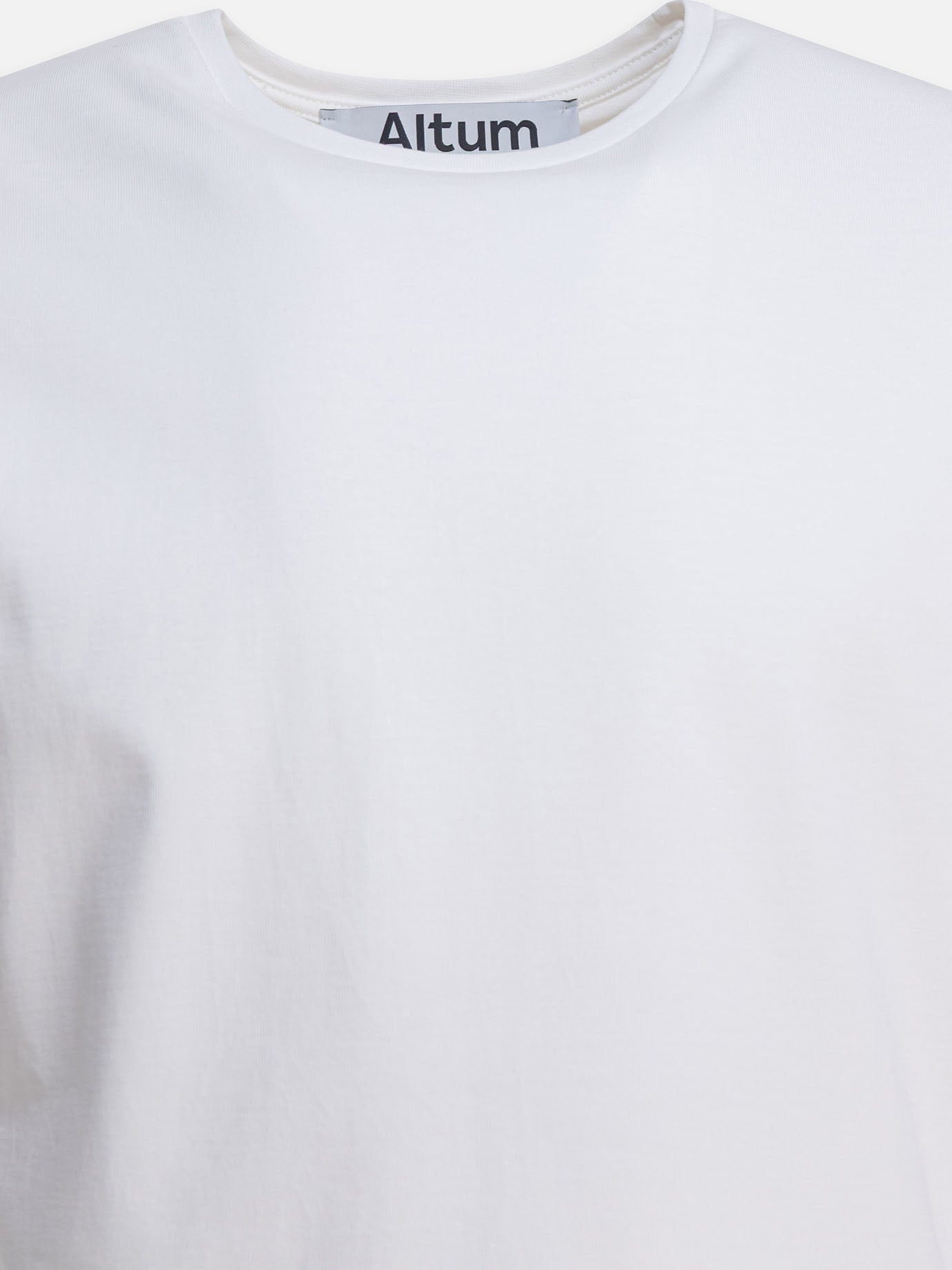 T-shirt girocollo Solid colour  Bianco - Altum Uomo | PDP | VIETTI Online Store | thumbnail_3