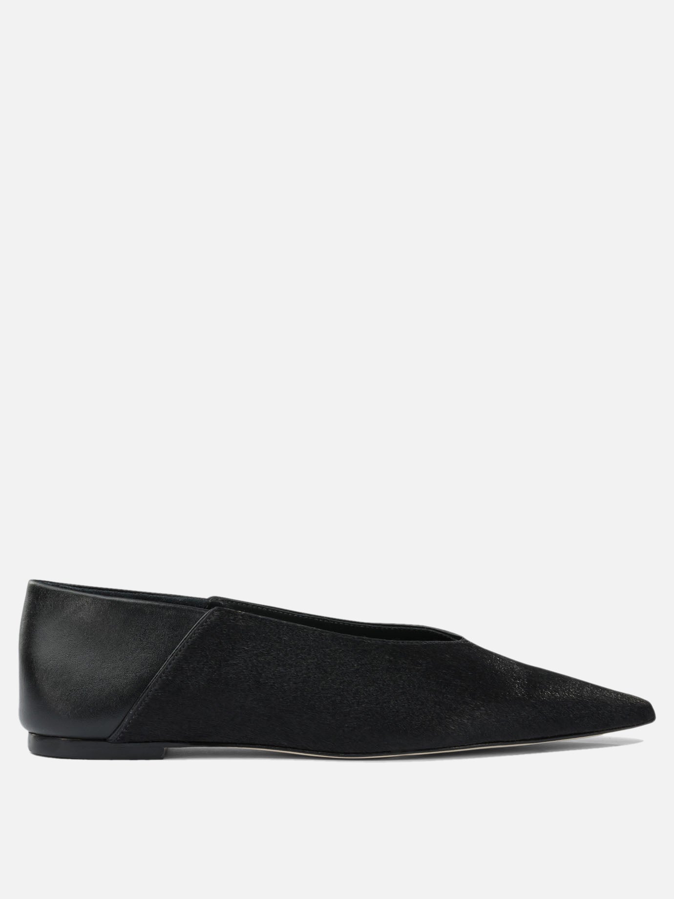 Classic ballet flats 100% calf leather - 100% leather  Black - Ammb Milano Women | PDP | VIETTI Online Store | Zoom-Modal
