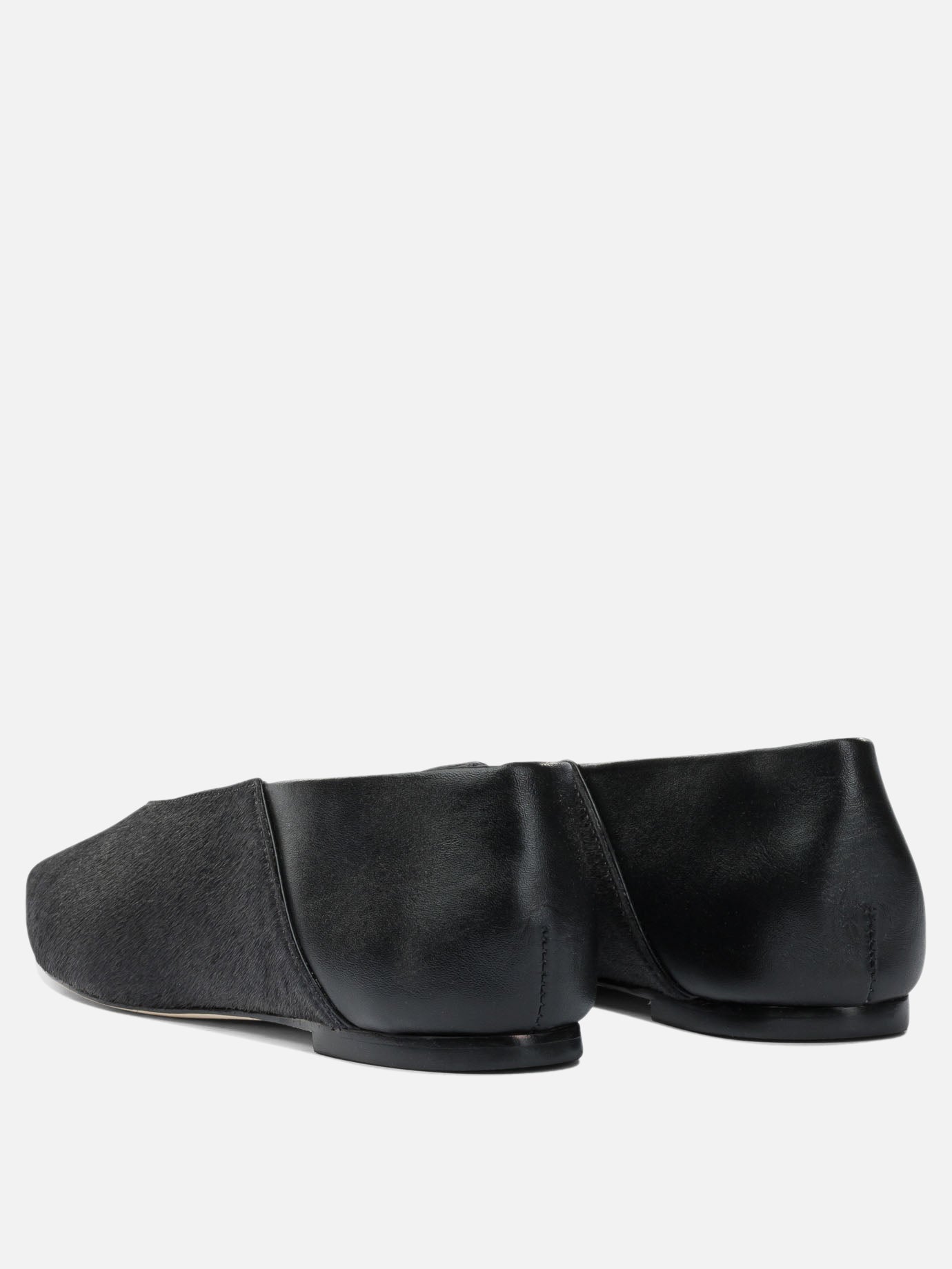 Classic ballet flats 100% calf leather - 100% leather  Black - Ammb Milano Women | PDP | VIETTI Online Store | thumbnail_4