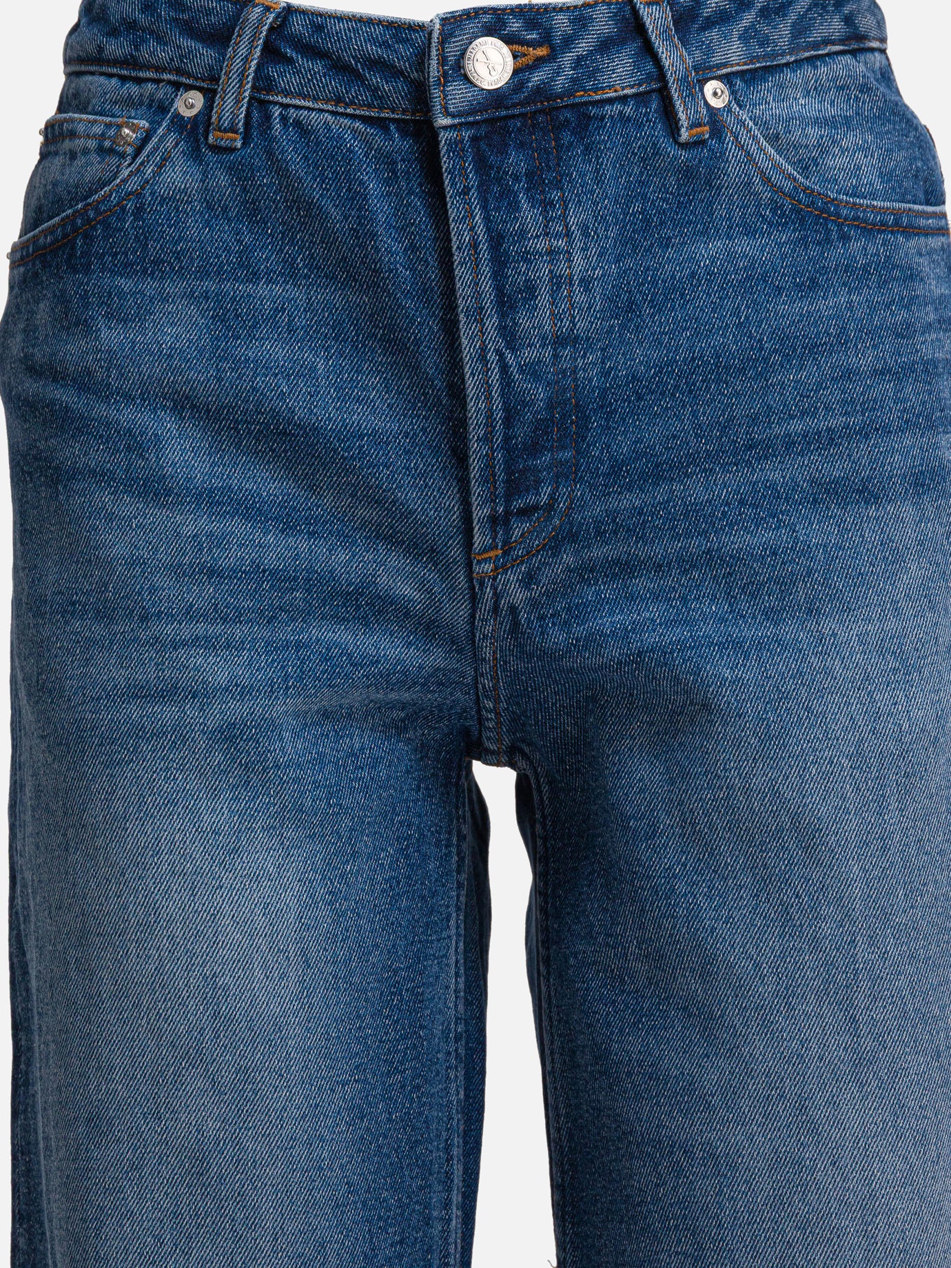 Wide-leg jeans Solid colour  Blue - A.P.C. Women | PDP | VIETTI Online Store | Zoom-Modal_3
