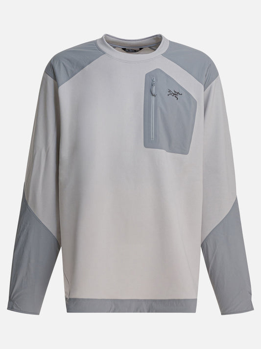 Felpe girocollo Solid colour  Grigio - Arc'teryx Uomo | PLP | VIETTI Online Store | 2

