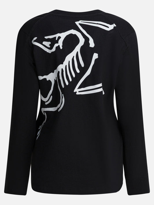 T-shirt girocollo Logo  Nero - Arc'teryx Donna | PLP | VIETTI Online Store | 2
