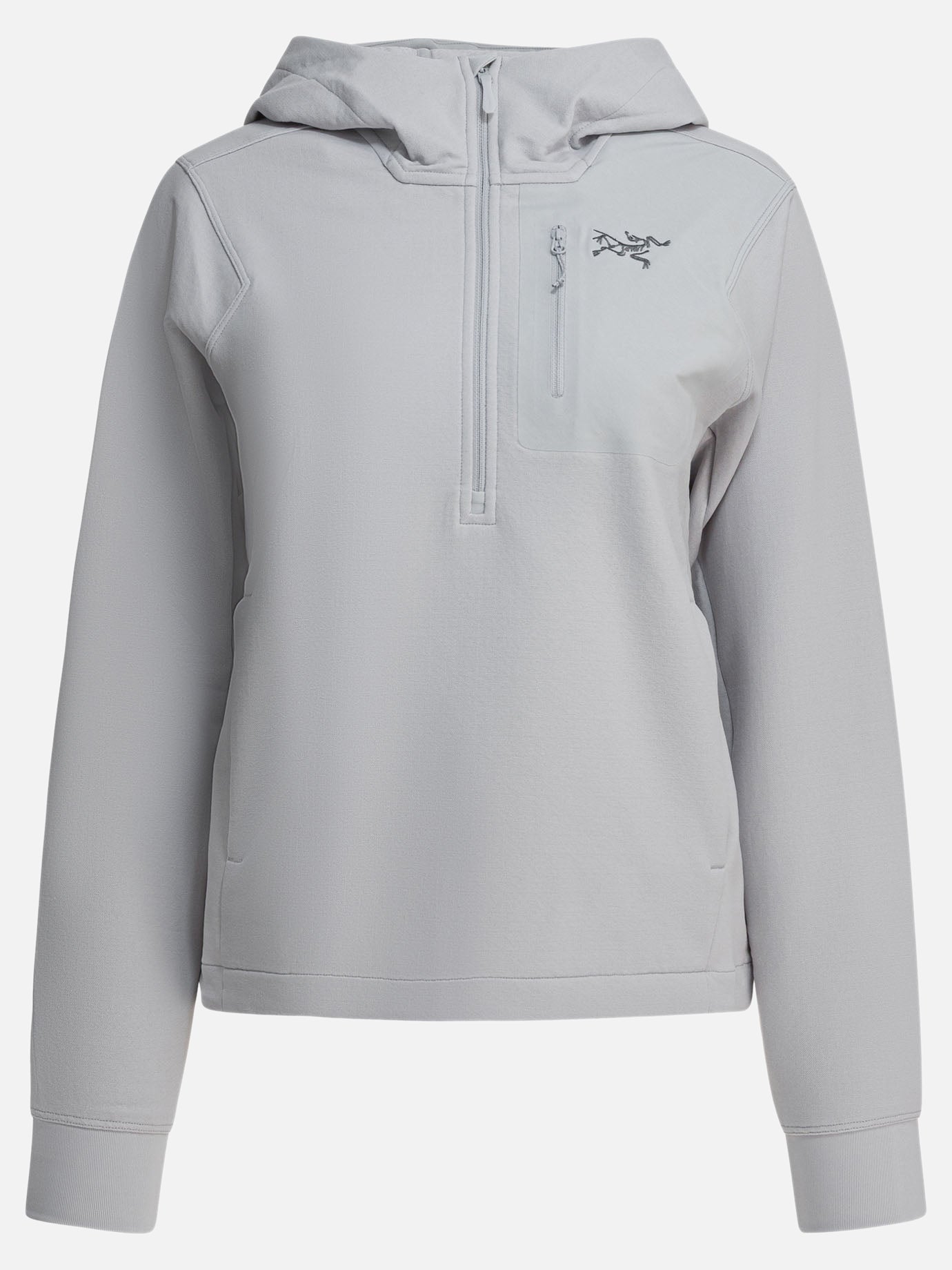 Half zip sweatshirts Logo  Grey - Arc&#39;teryx Women | PDP | VIETTI Online Store | thumbnail