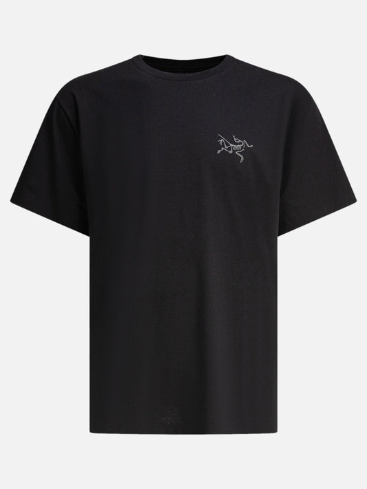 T-shirt girocollo Solid colour  Nero - Arc'teryx Uomo | VIETTI Online Store 
