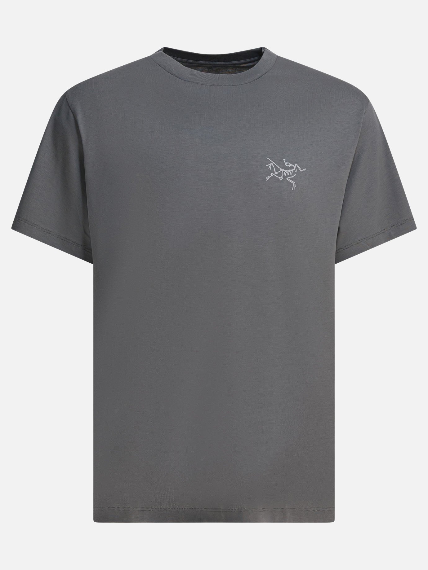 Crewneck t-shirts Solid colour  Grey - Arc'teryx Men | PDP | VIETTI Online Store | Zoom-Modal

